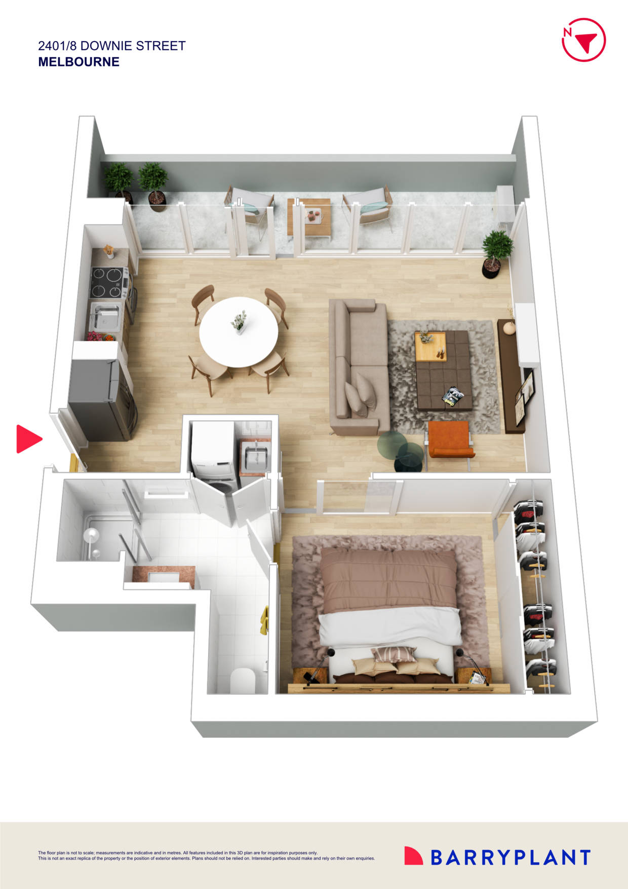 2401/8 Downie Street, Melbourne, VIC 3000 - Thumbnail 1 - 18/03/2026