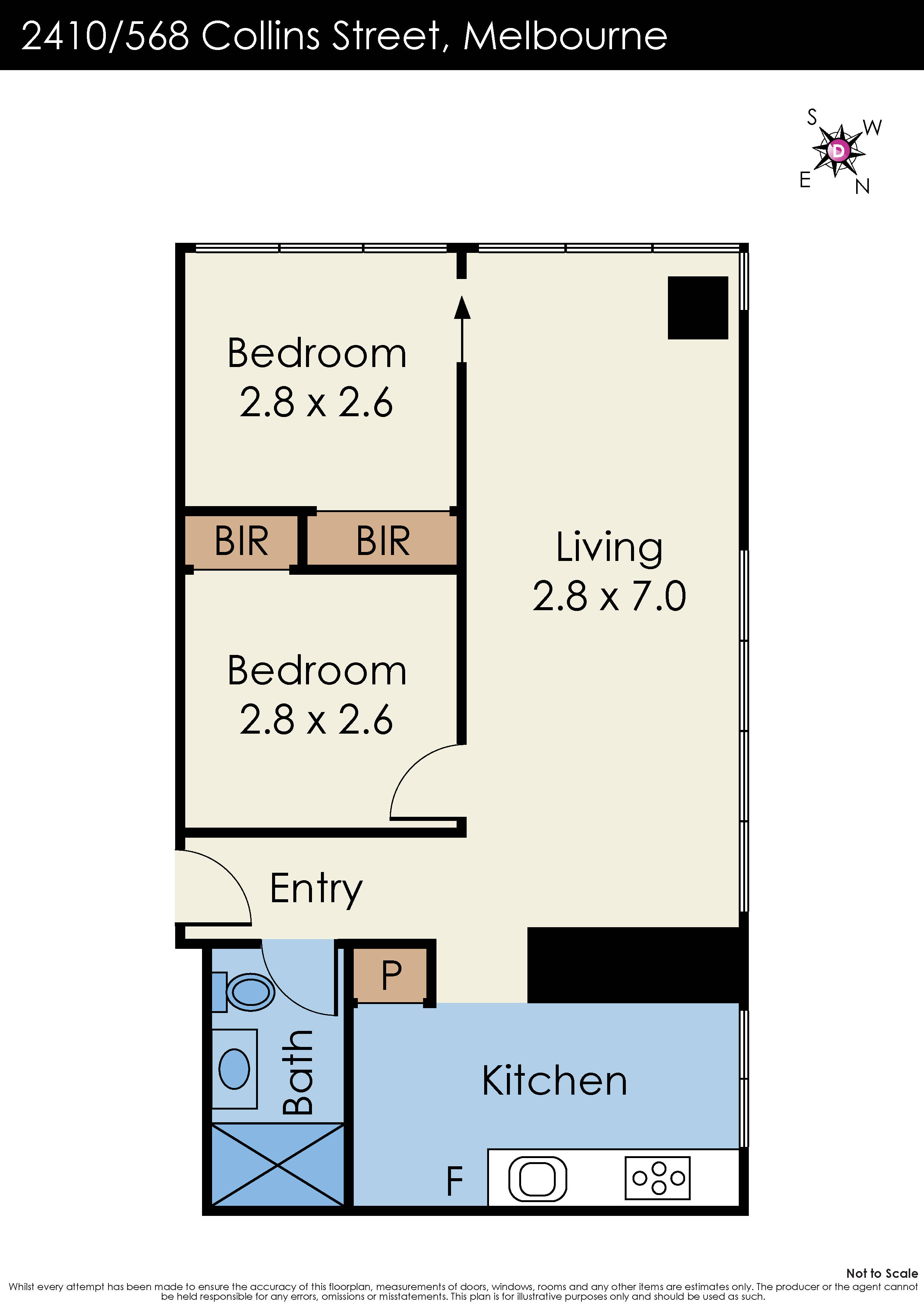 2410/568 Collins Street, Melbourne, VIC 3000 - Thumbnail 1 - 10/06/2022