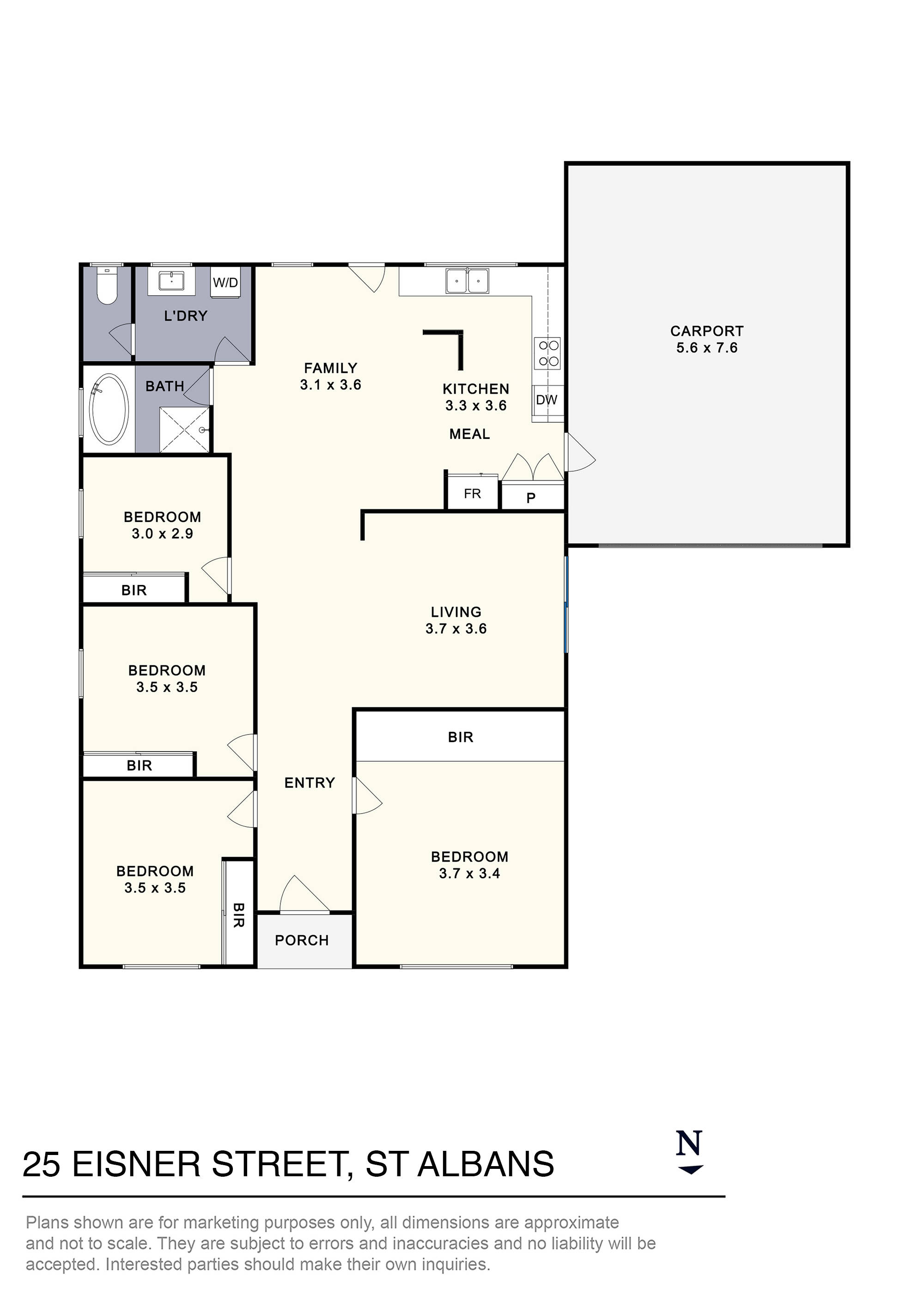 25 Eisner Street, St Albans, VIC 3021 - Thumbnail 1 - 06/03/2026