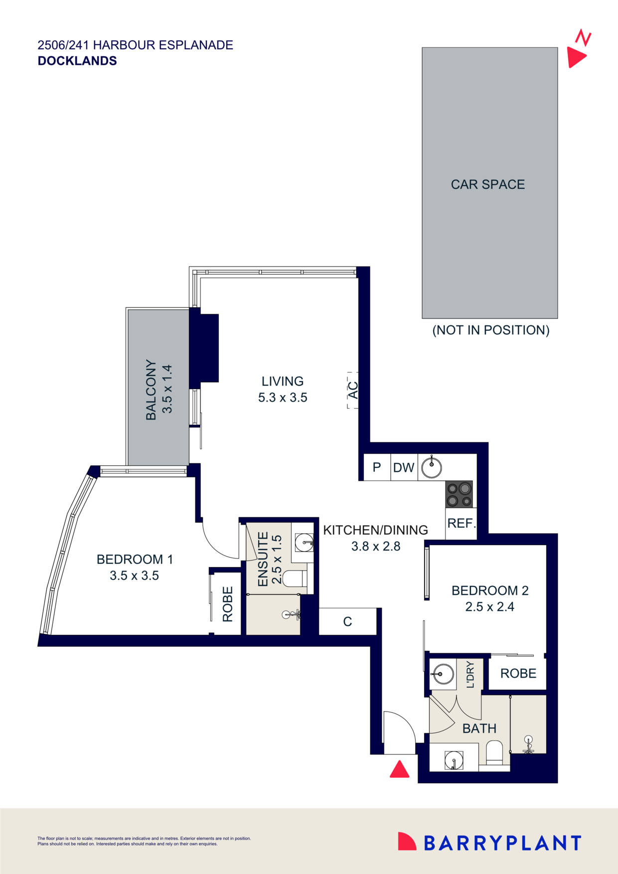 2506/241 Harbour Esplanade, Docklands, VIC 3008 - Thumbnail 1 - 19/10/2023