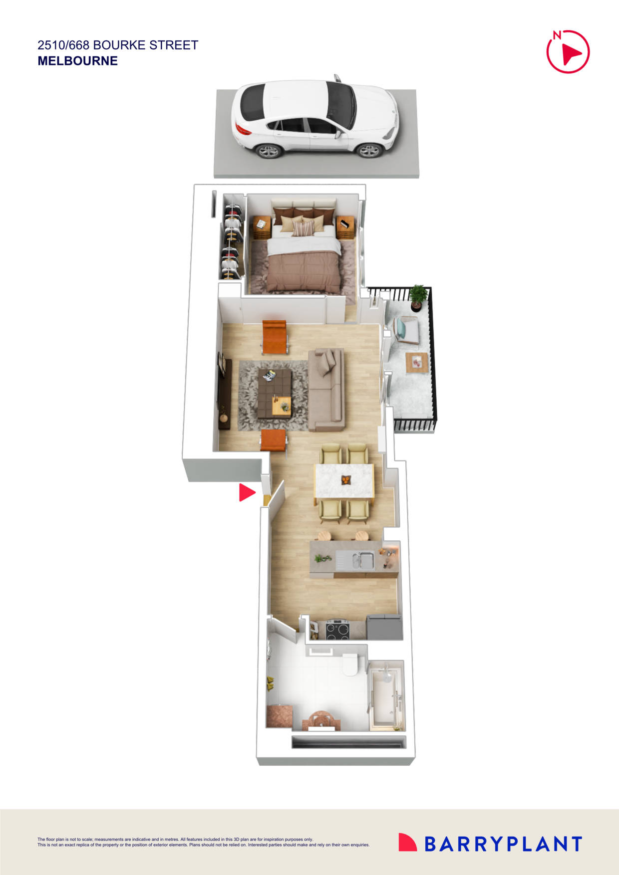 2510/668 Bourke Street, Melbourne, VIC 3000 - Thumbnail 1 - 16/04/2025