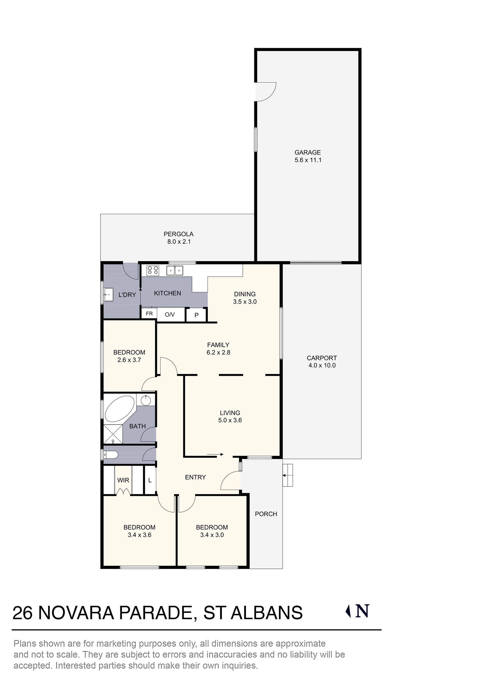 26 Novara Parade, St Albans, VIC 3021 - Thumbnail 1 - 06/03/2026