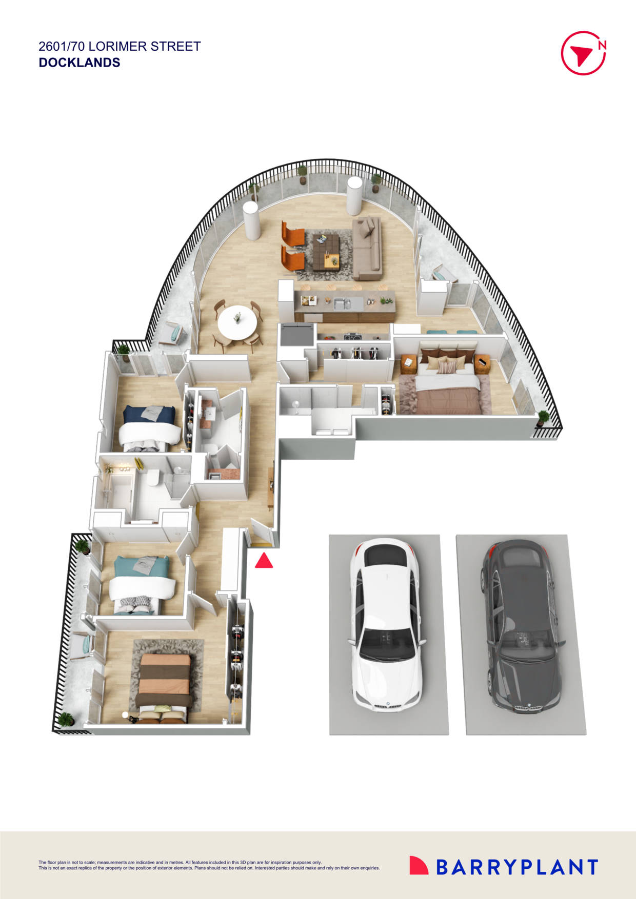 2601/70 Lorimer Street, Docklands, VIC 3008 - Thumbnail 1 - 27/10/2025