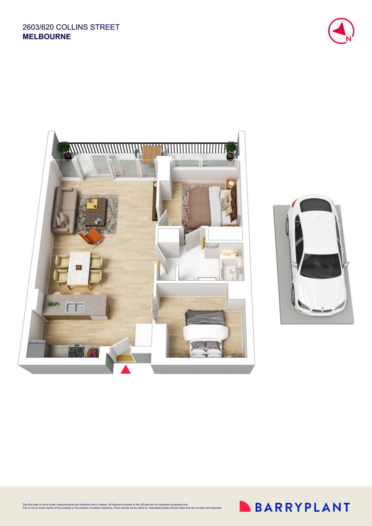 2603/620 Collins Street, Melbourne, VIC 3000 - Thumbnail 1 - 10/04/2025