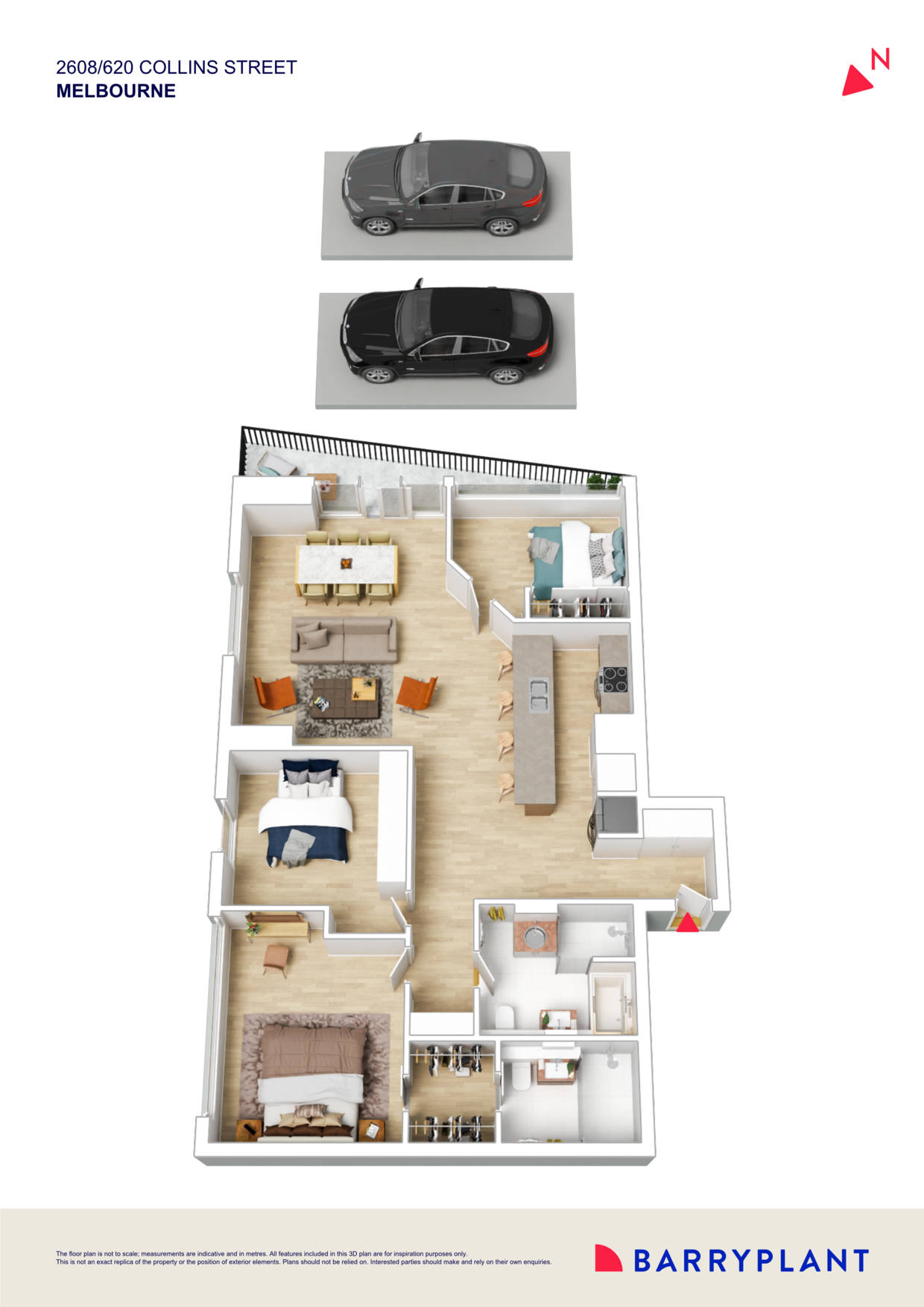 2608/620 Collins Street, Melbourne, VIC 3000 - Thumbnail 1 - 06/11/2023