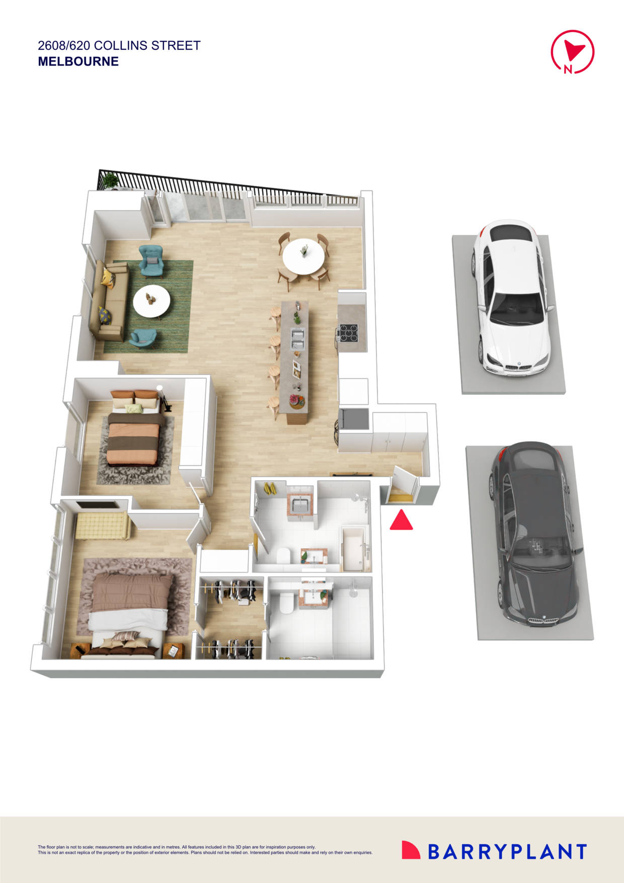 2608/620 Collins Street, Melbourne, VIC 3000 - Thumbnail 1 - 25/08/2026
