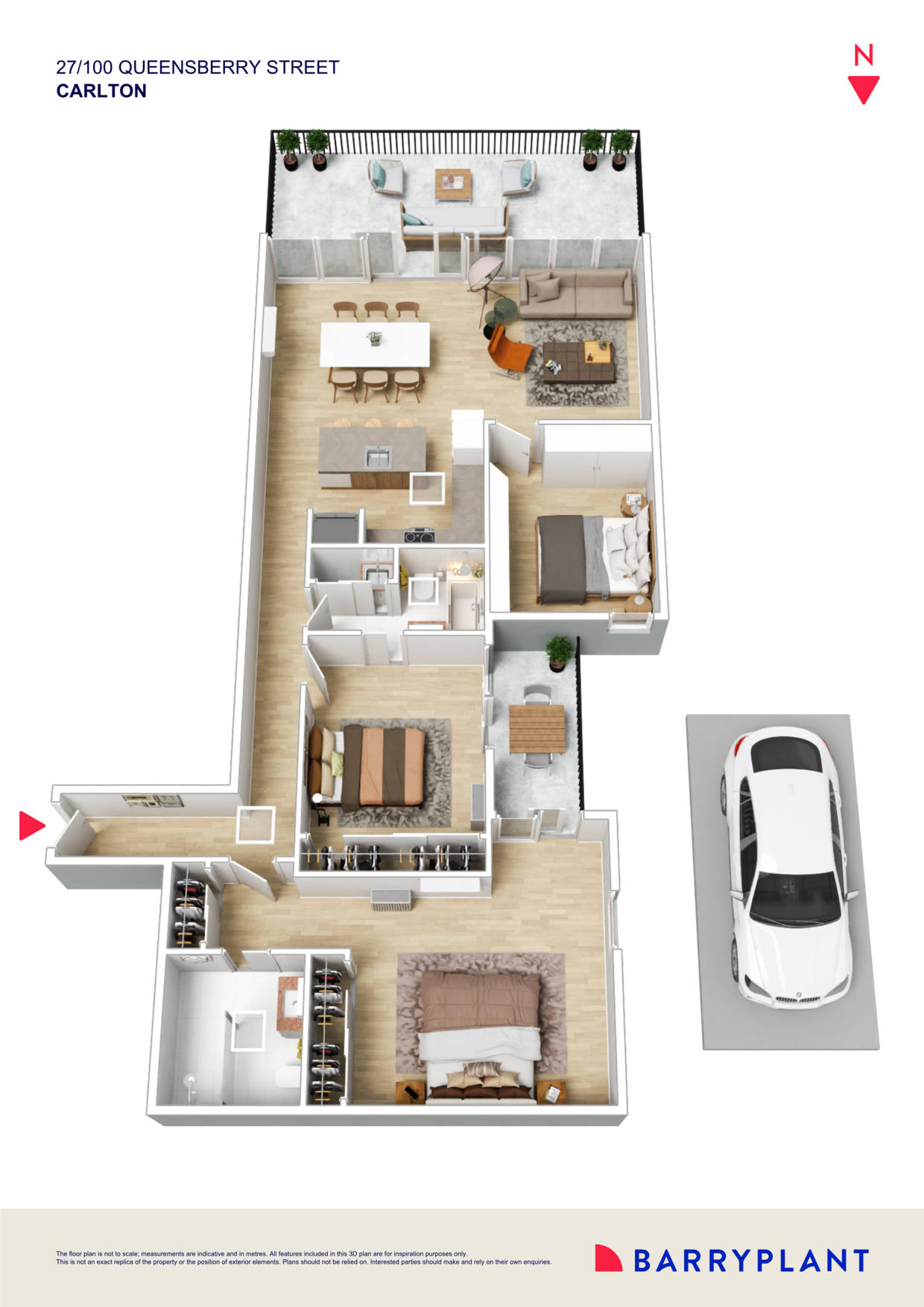 27/100 Queensberry Street, Carlton, VIC 3053 - Thumbnail 1 - 21/03/2024