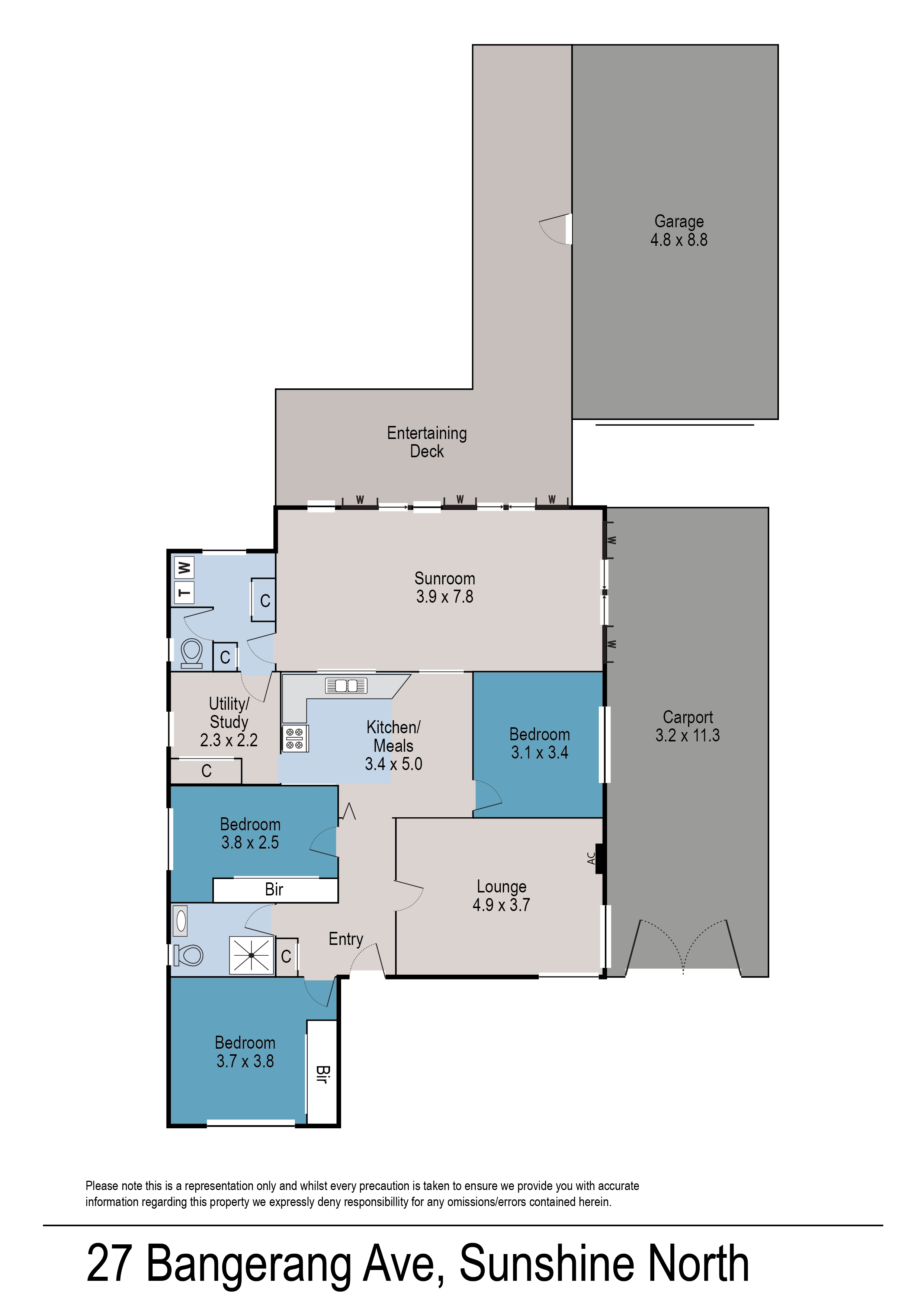 27 Bangerang Avenue, Sunshine North, VIC 3020 - Thumbnail 1 - 21/06/2023