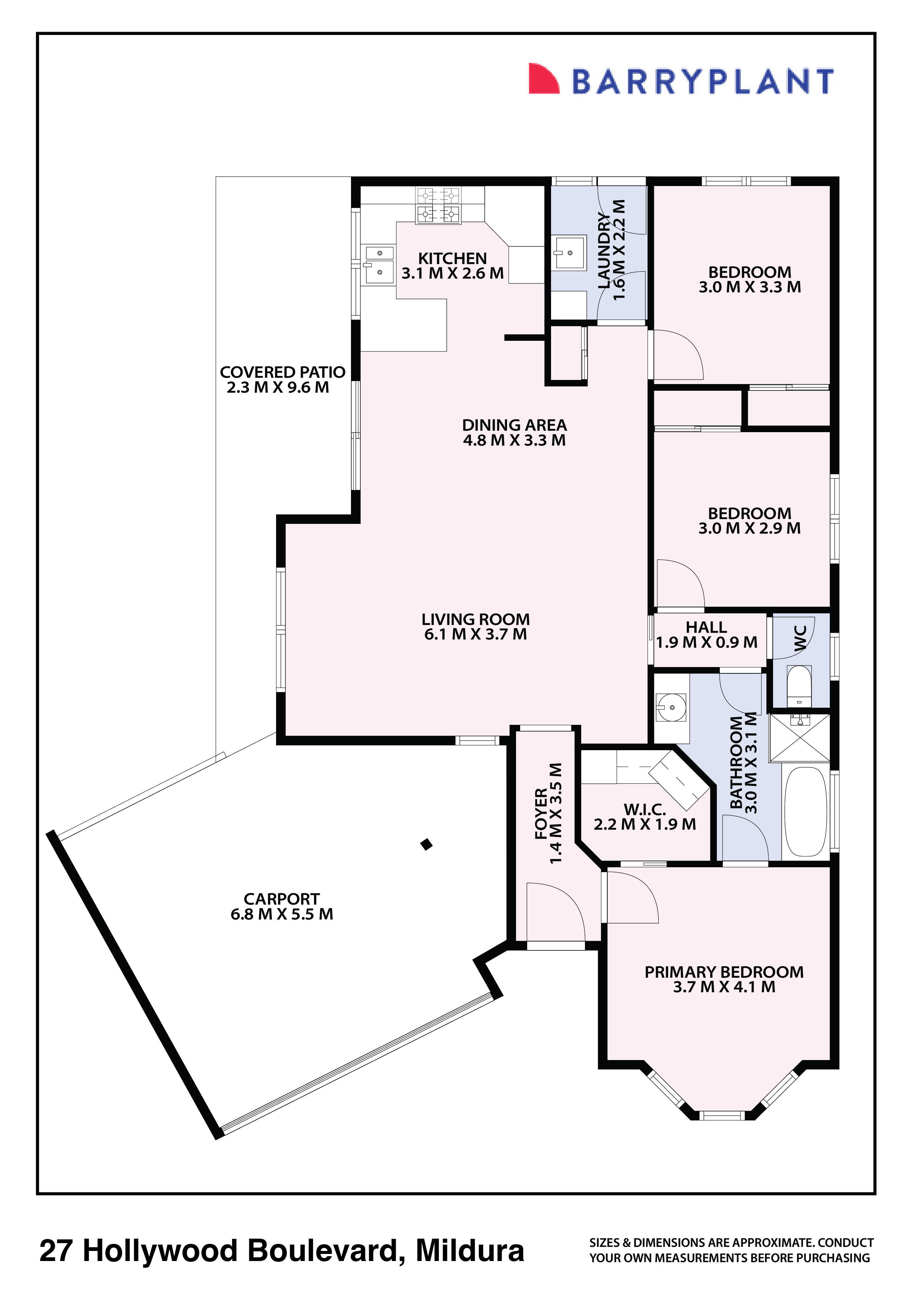 27 Hollywood Boulevard, Mildura, VIC 3500 - Thumbnail 1 - 12/09/2024