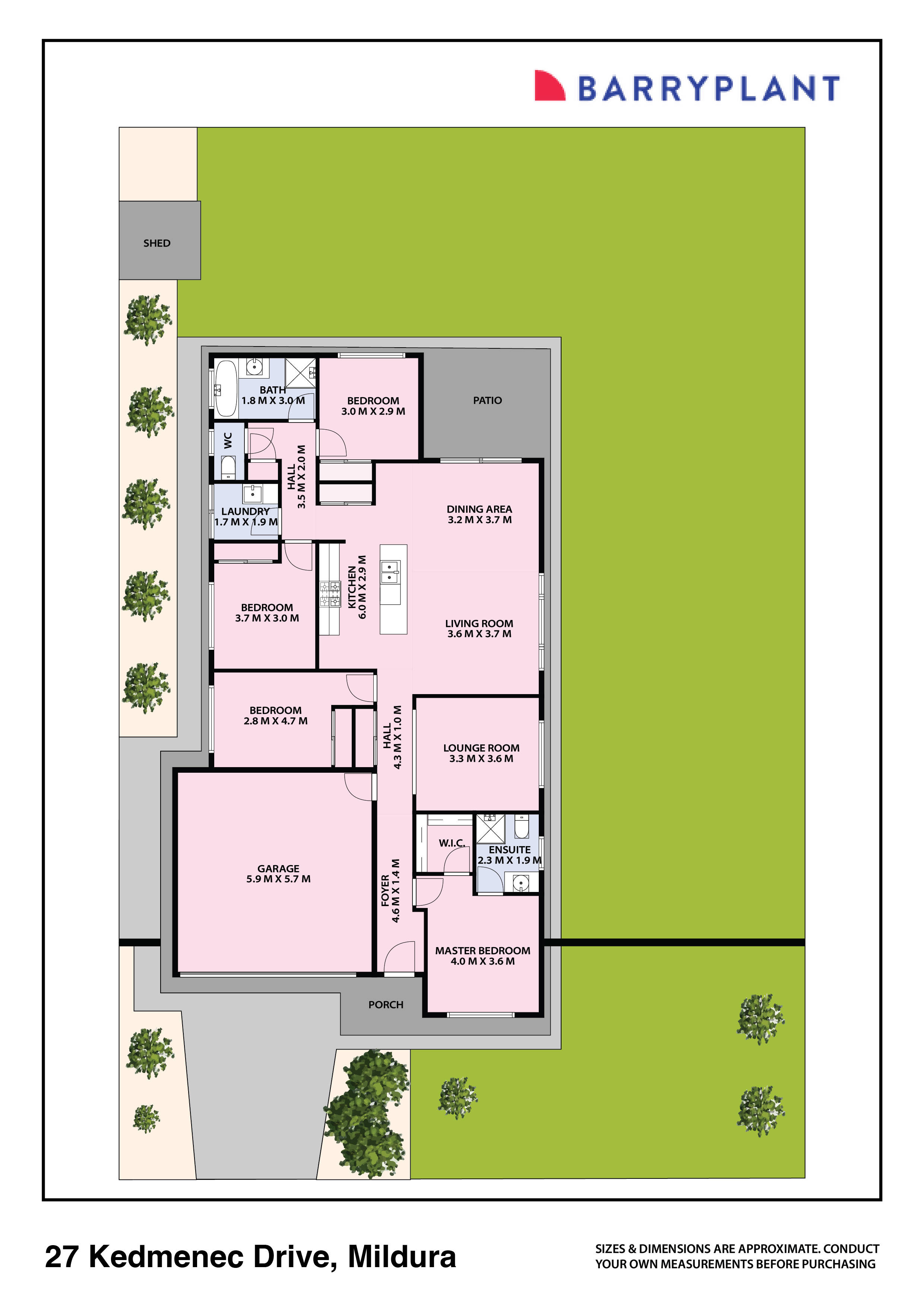 27 Kedmenec Drive, Mildura, VIC 3500 - Thumbnail 1 - 02/09/2024