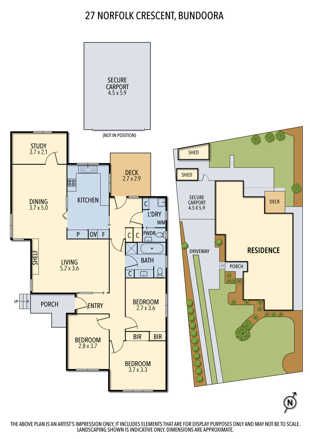 27 Norfolk Crescent, Bundoora, VIC 3083 - Thumbnail 1 - 12/04/2023