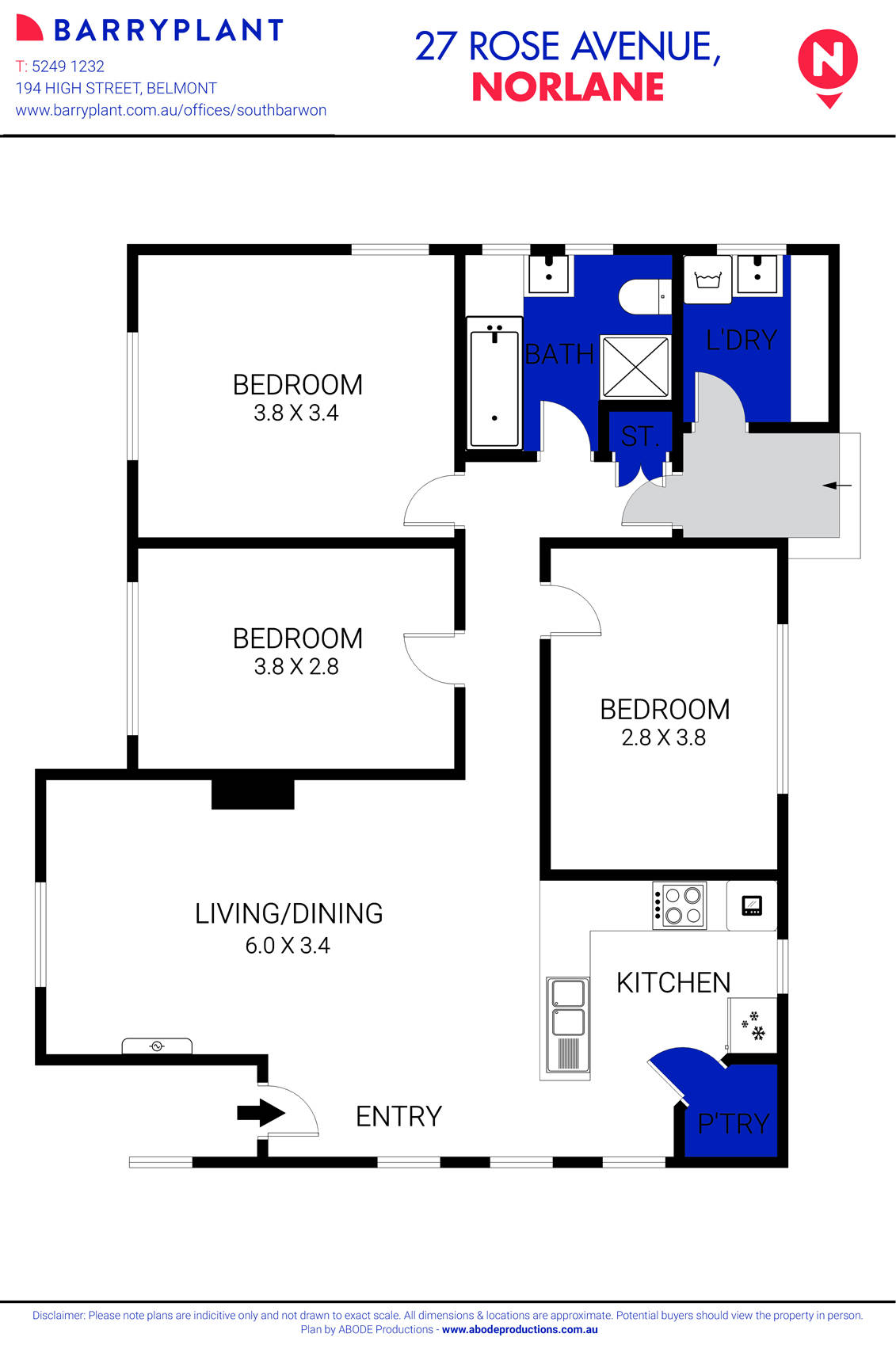 27 Rose Avenue, Norlane, VIC 3214 - Thumbnail 1 - 22/05/2025