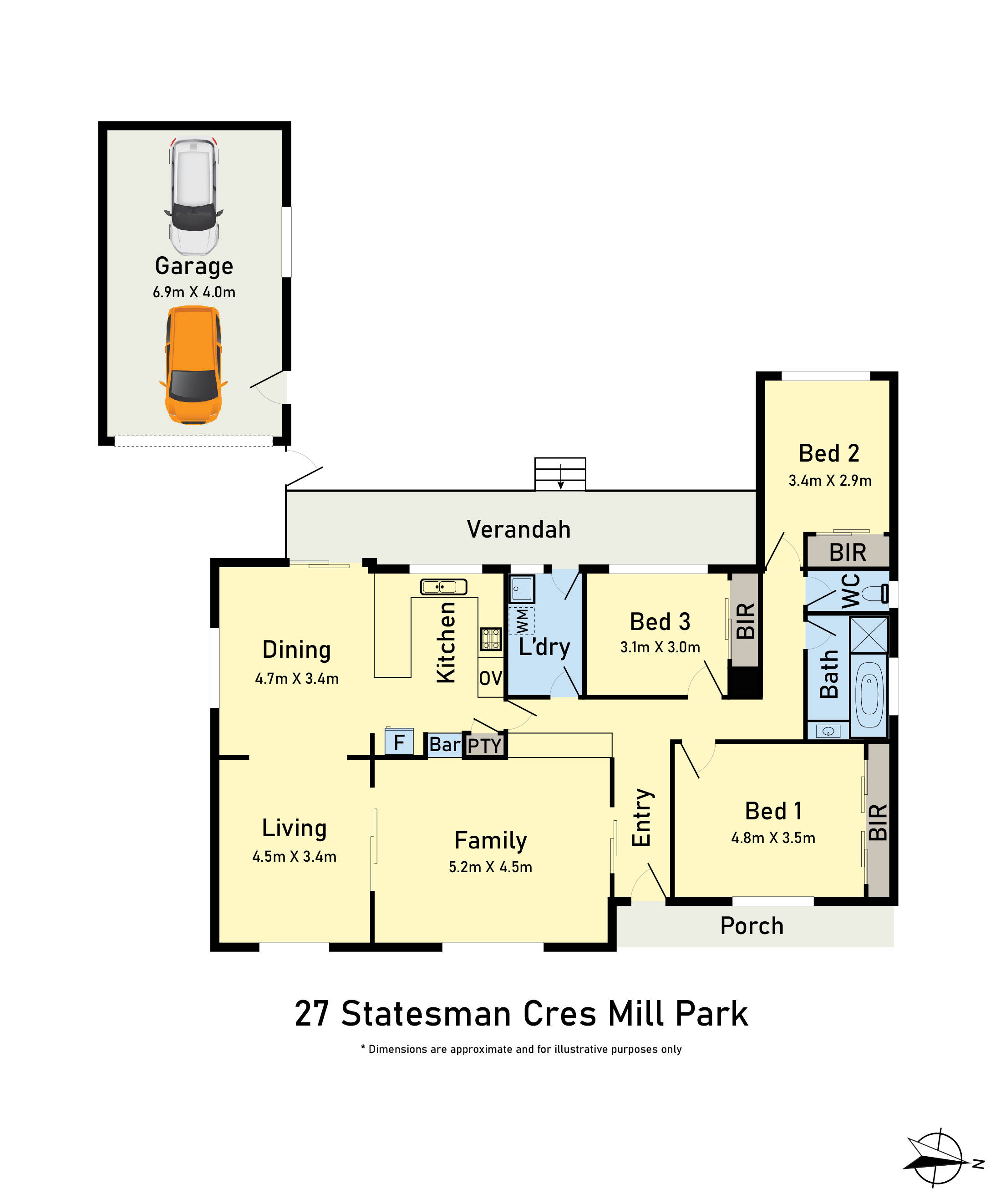 27 Statesman Crescent, Mill Park, VIC 3082 - Thumbnail 1 - 21/02/2024