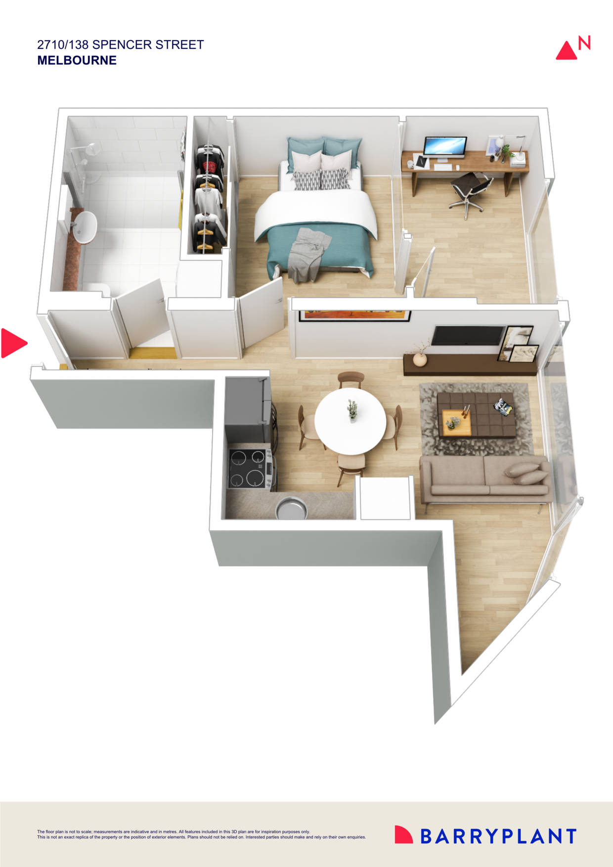 2710/138 Spencer Street, Melbourne, VIC 3000 - Thumbnail 1 - 04/06/2025