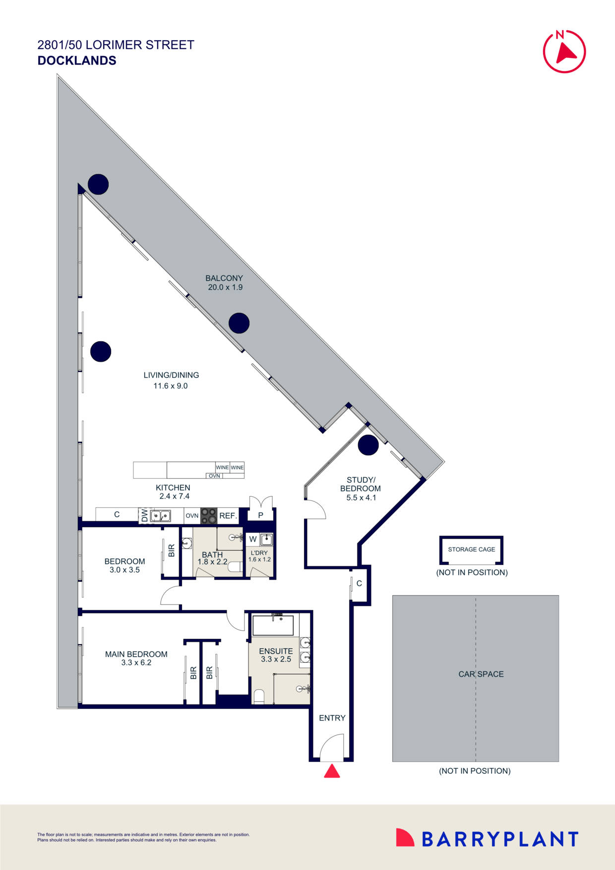 2801/50 Lorimer Street, Docklands, VIC 3008 - Thumbnail 1 - 25/10/2024