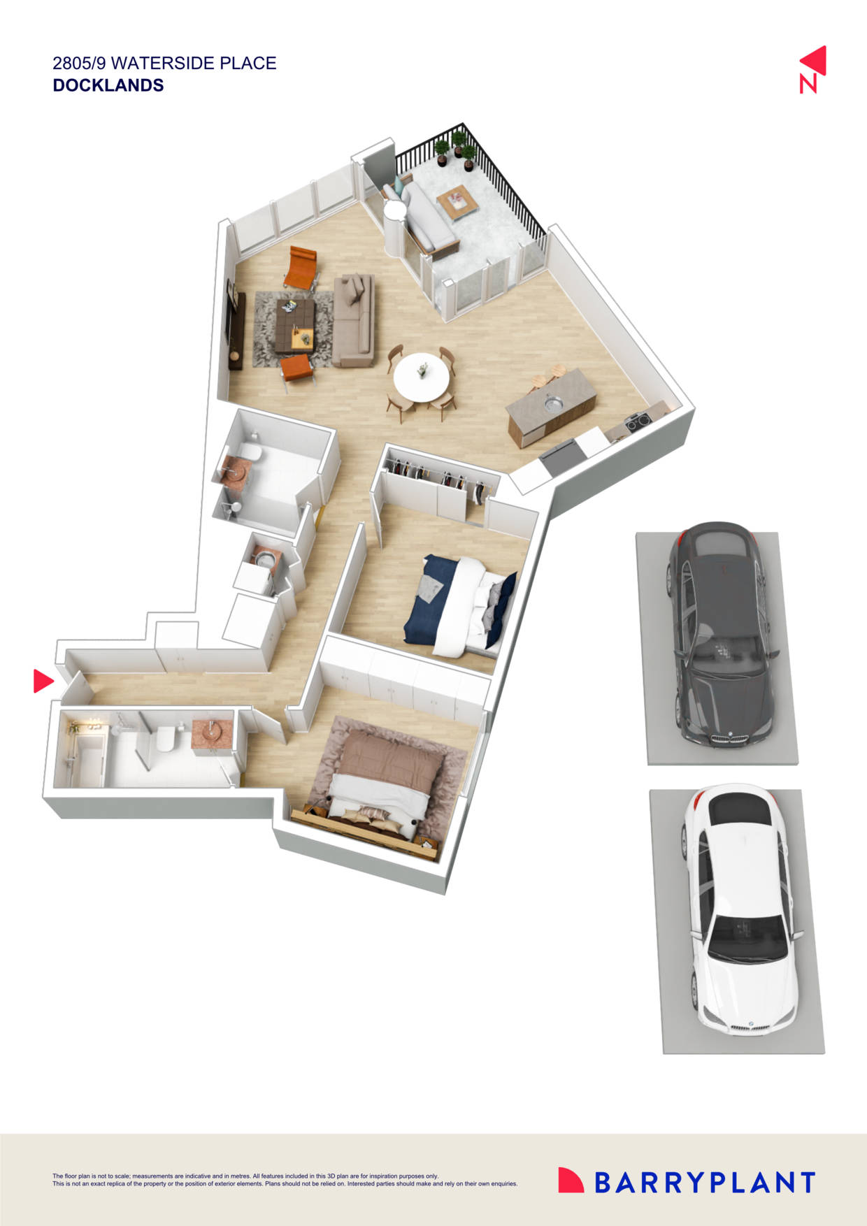 2805/9 Waterside Place, Docklands, VIC 3008 - Thumbnail 1 - 02/04/2024