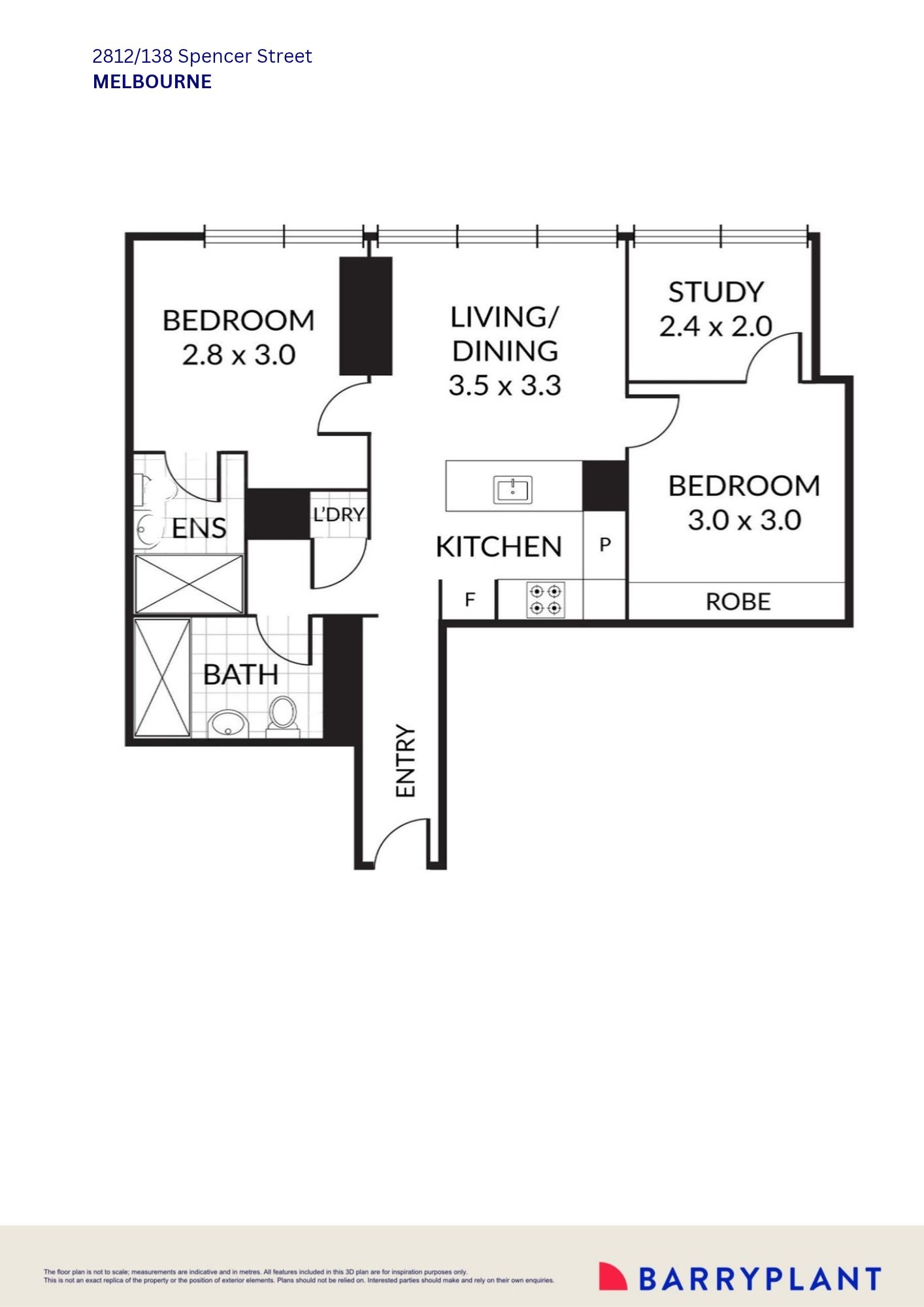 2812/138 Spencer Street, Melbourne, VIC 3000 - Thumbnail 1 - 14/09/2026