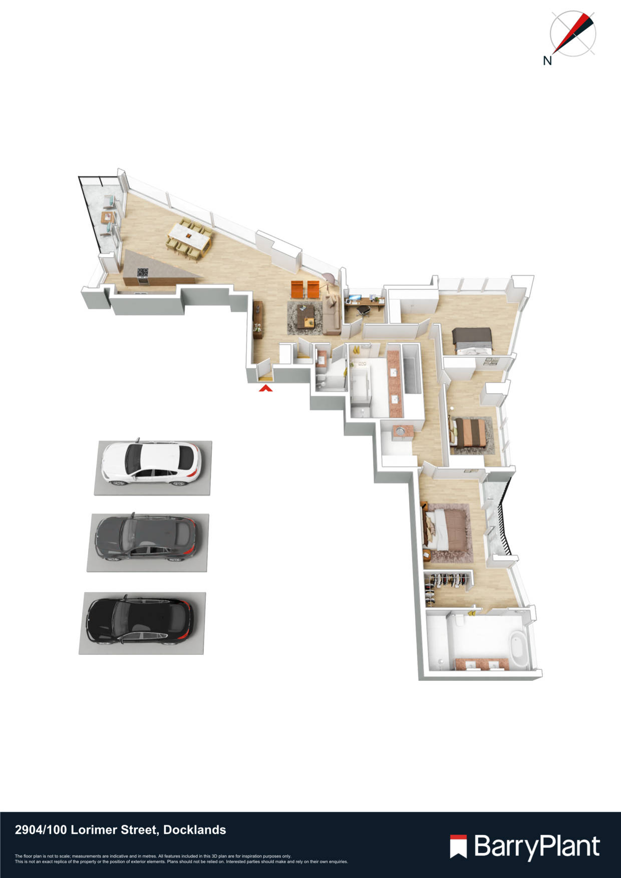 2904/100 Lorimer Street, Docklands, VIC 3008 - Thumbnail 1 - 23/02/2023