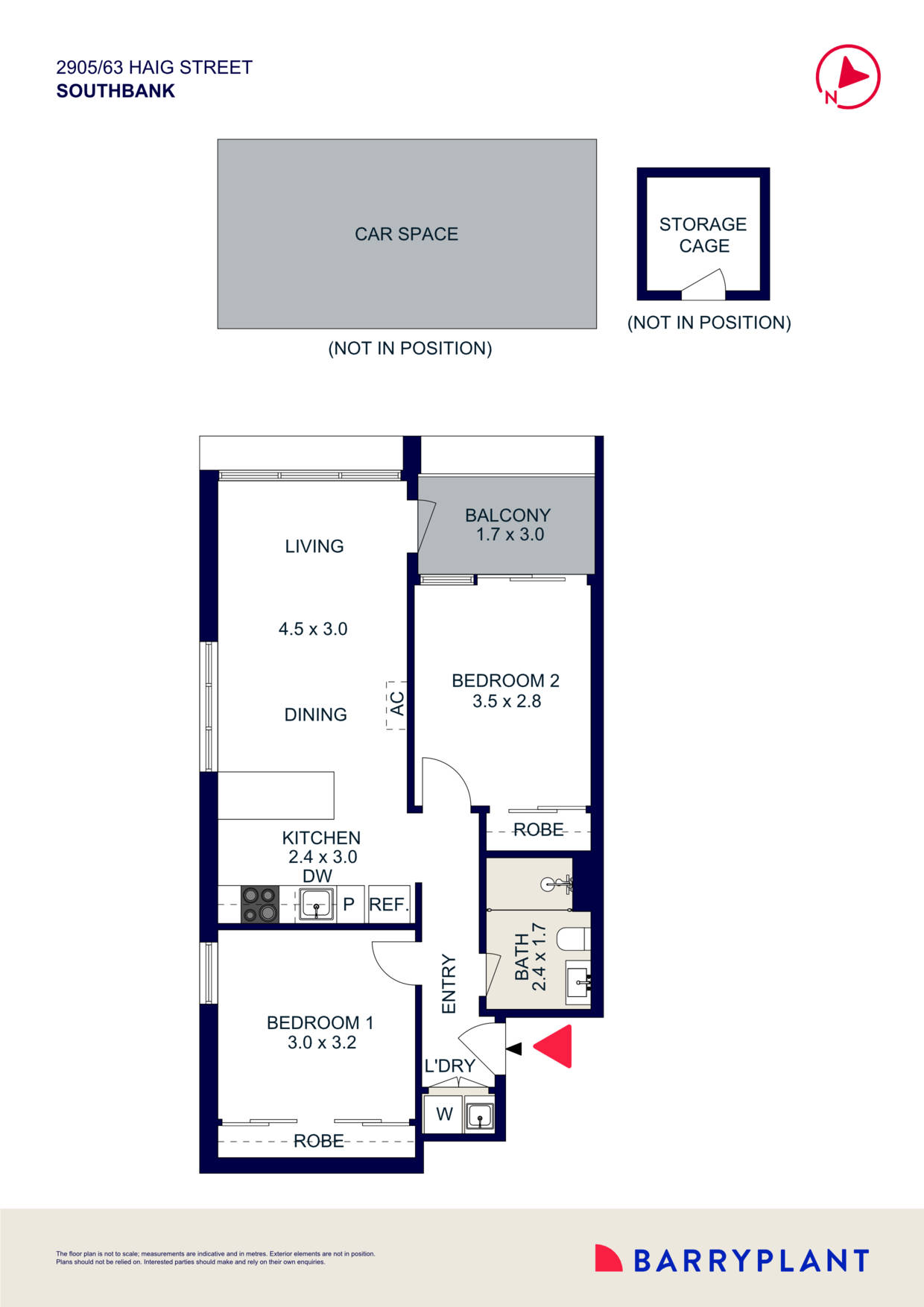 2905/63 Haig Street, Southbank, VIC 3006 - Thumbnail 1 - 05/12/2025