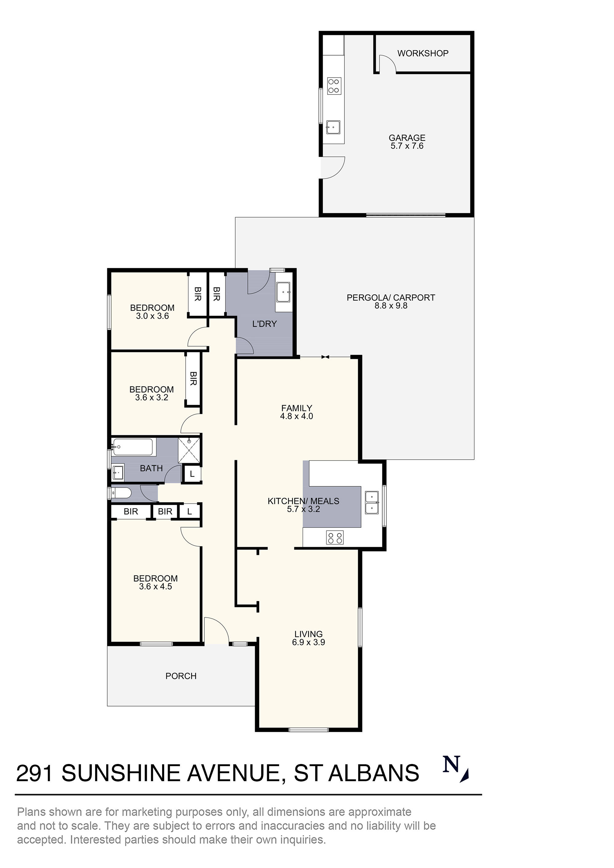 291 Sunshine Avenue, St Albans, VIC 3021 - Thumbnail 1 - 29/10/2024