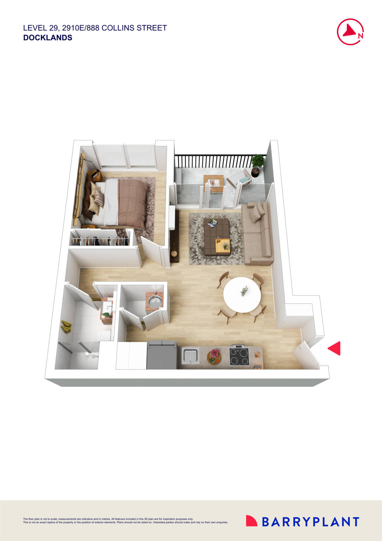 2910E/888 Collins Street, Docklands, VIC 3008 - Thumbnail 1 - 07/04/2026