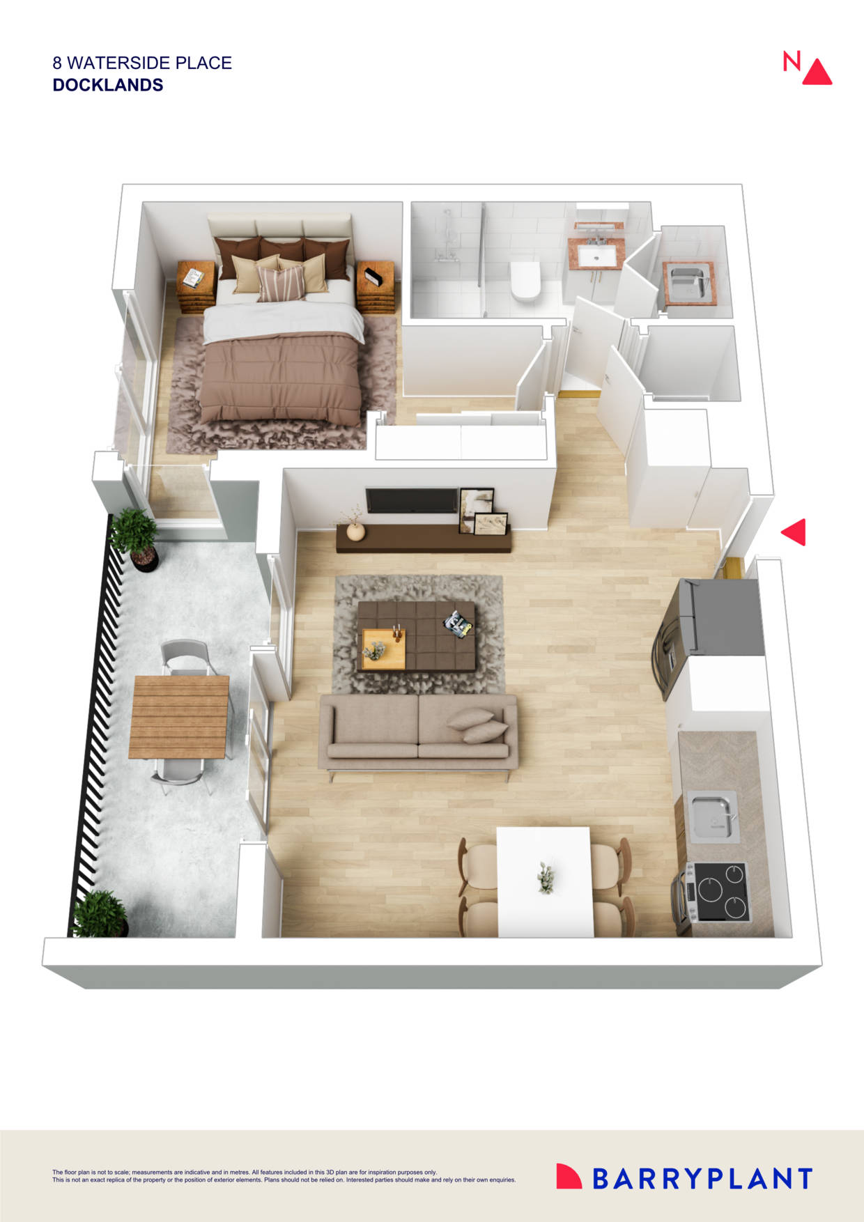 2E/8 Waterside Place, Docklands, VIC 3008 - Thumbnail 1 - 17/06/2024
