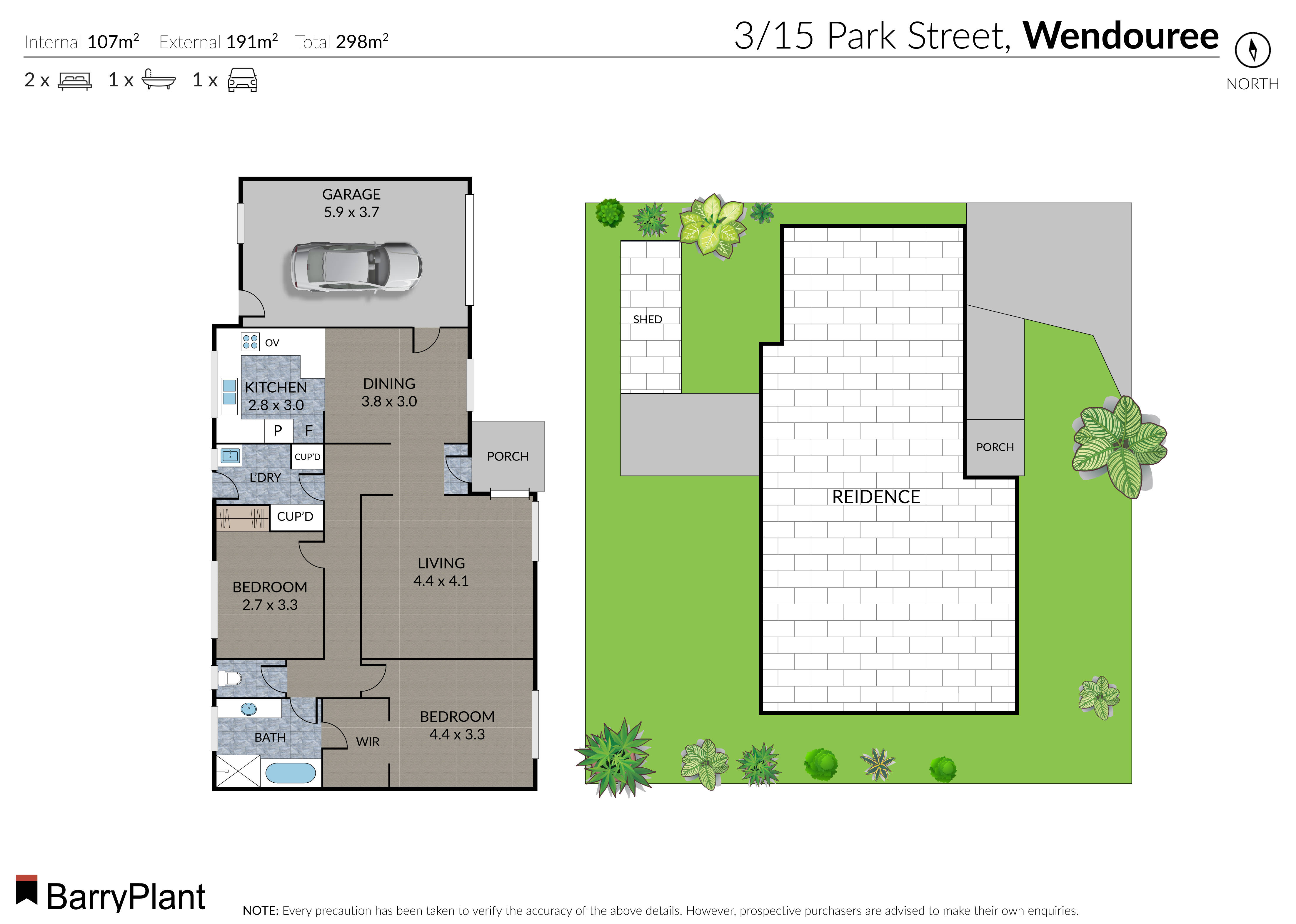 3/15 Park Street, Wendouree, VIC 3355 - Thumbnail 1 - 21/01/2022