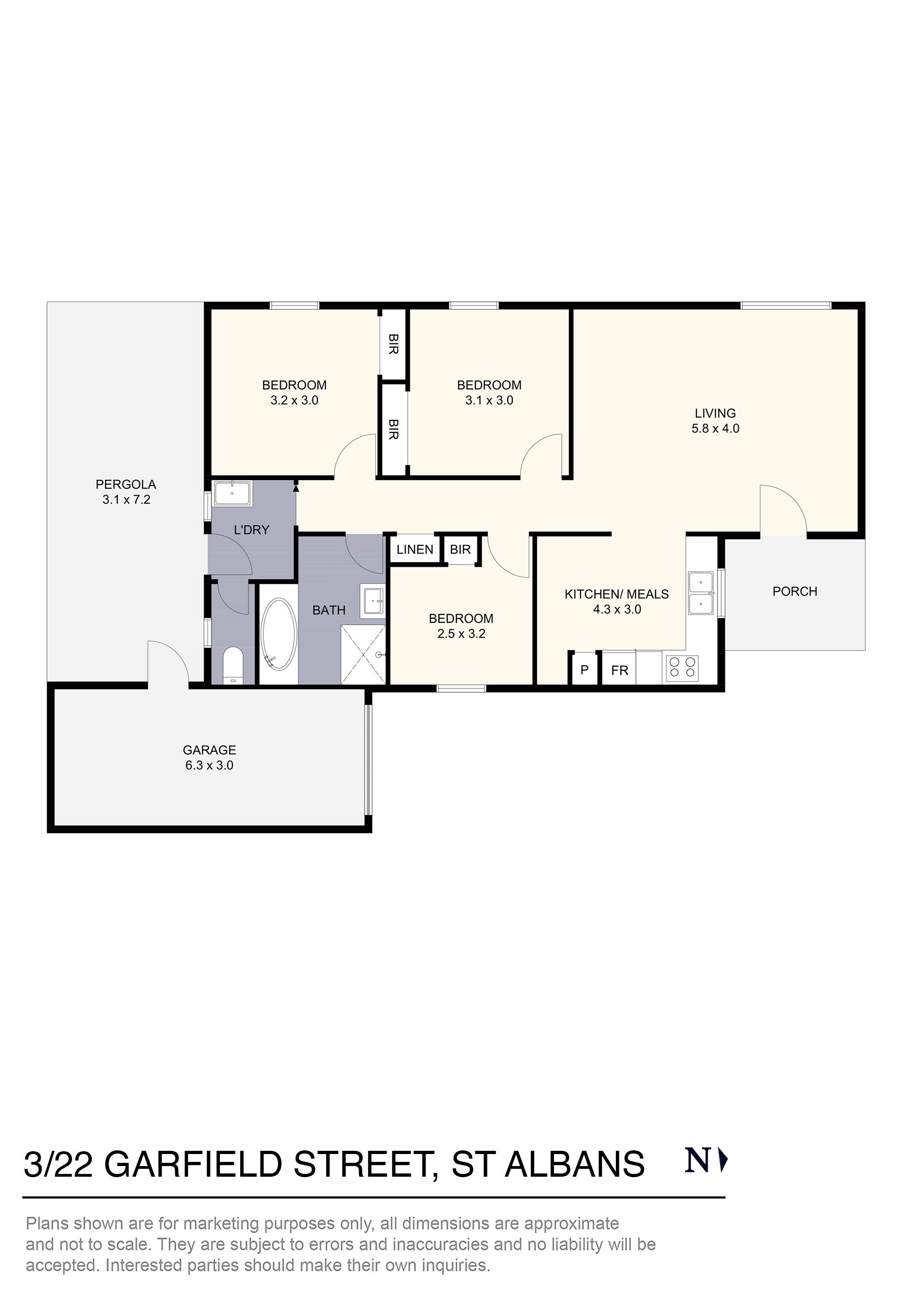 3/22 Garfield Street, St Albans, VIC 3021 - Thumbnail 1 - 20/08/2025