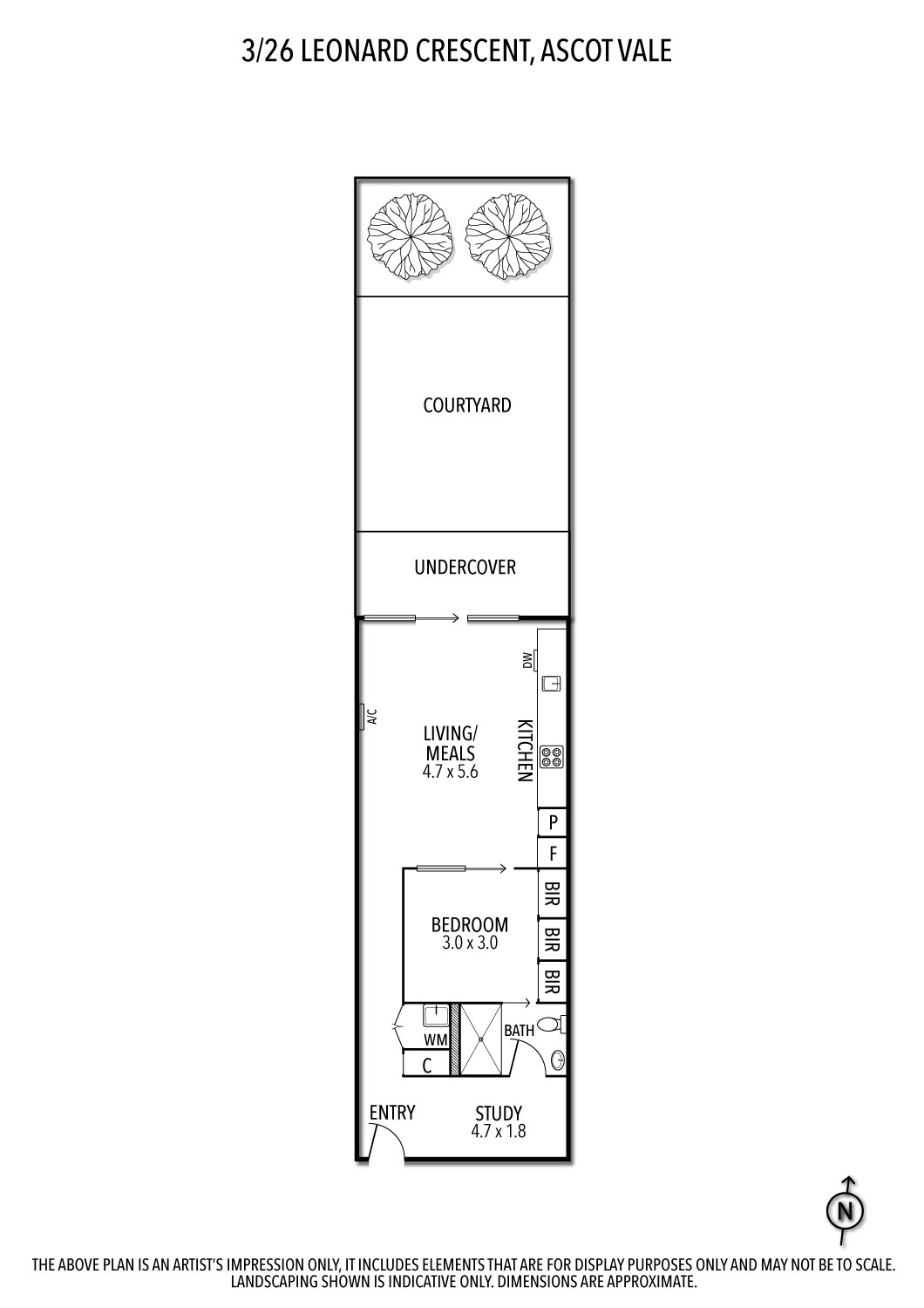 3/26 Leonard Crescent, Ascot Vale, VIC 3032 - Thumbnail 1 - 23/08/2023