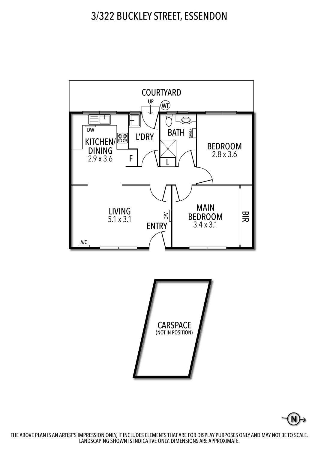3/322 Buckley Street, Essendon, VIC 3040 - Thumbnail 1 - 03/04/2024