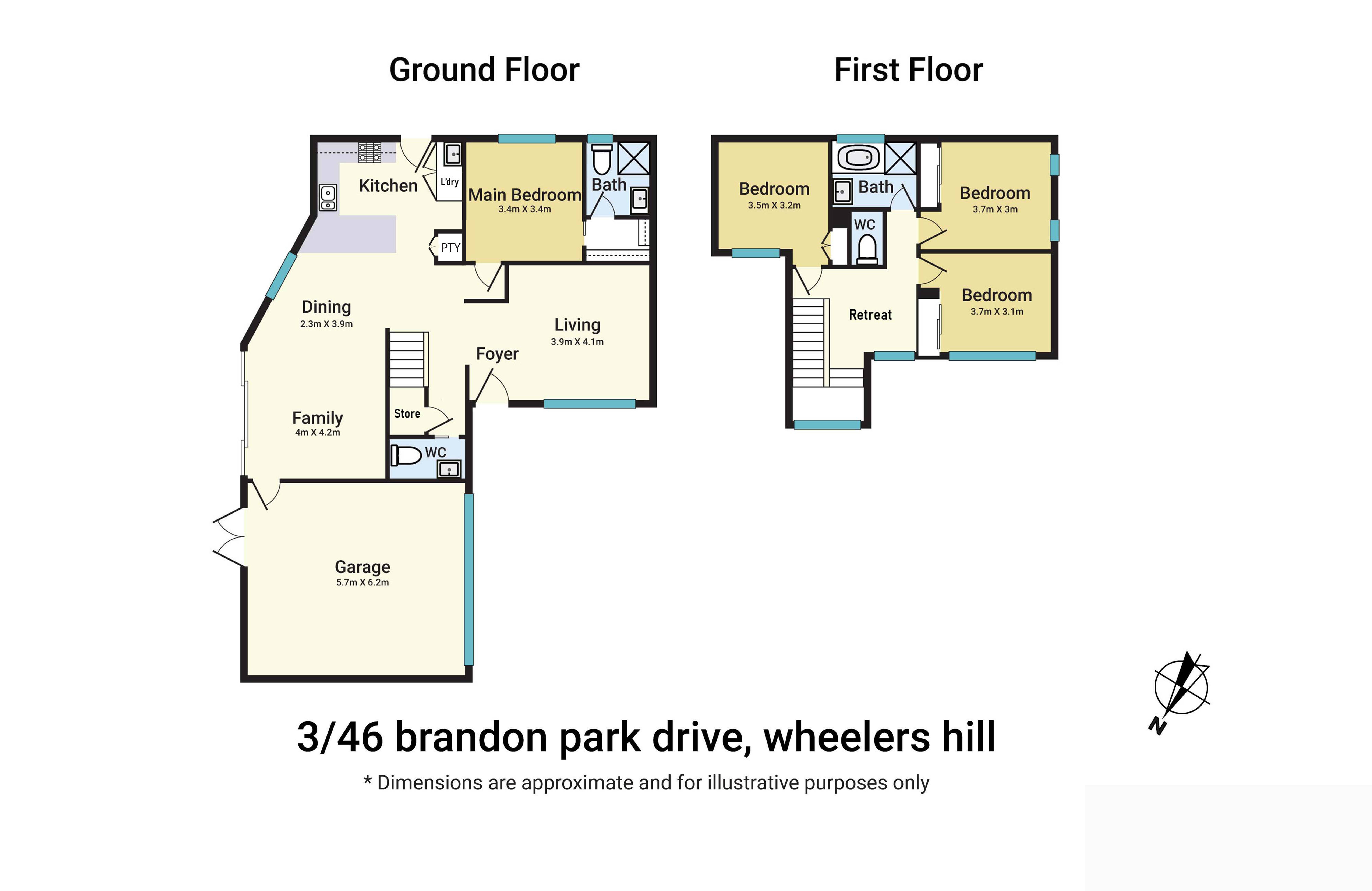3/46 Brandon Park Drive, Wheelers Hill, VIC 3150 - Thumbnail 1 - 17/08/2022