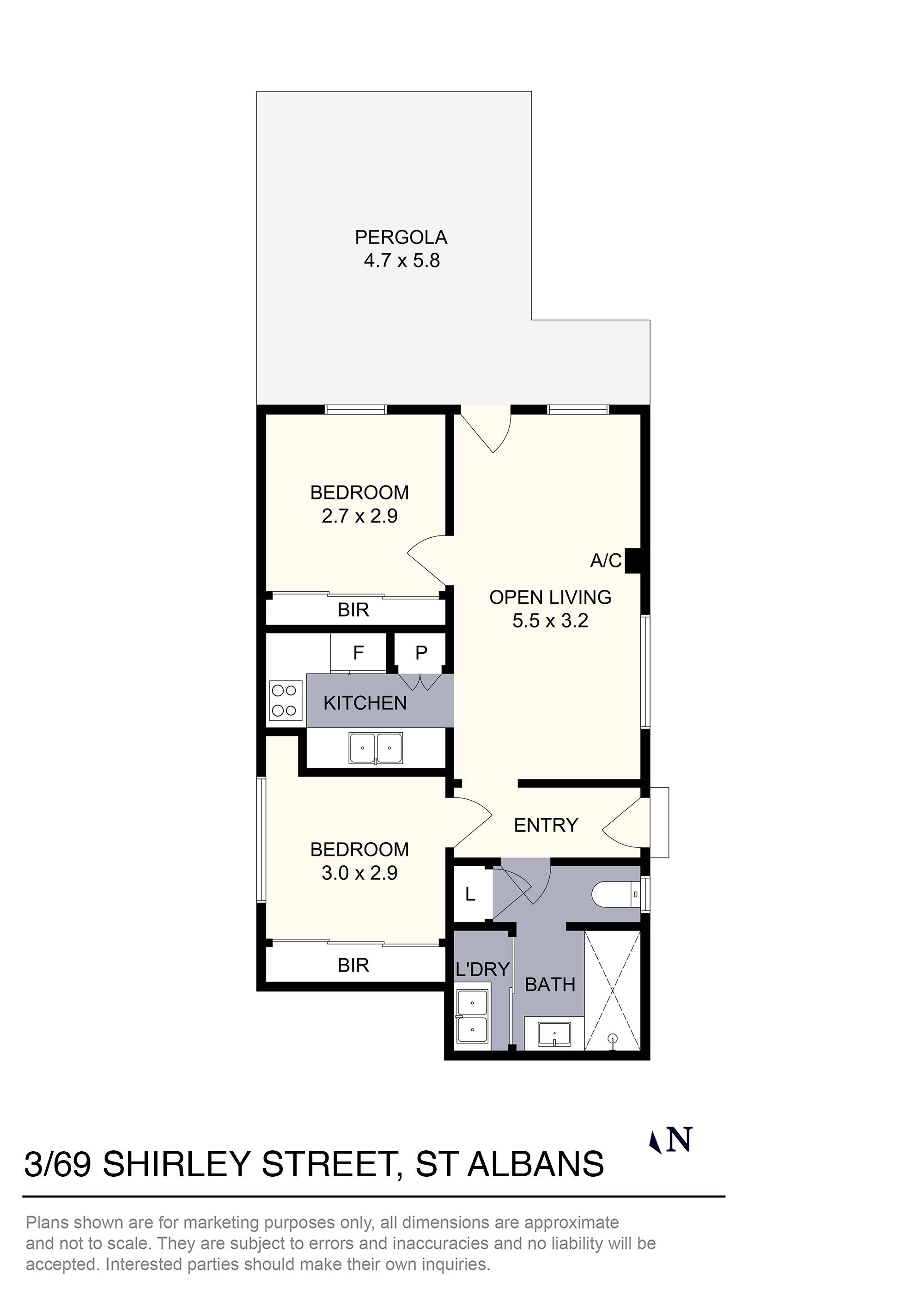 3/69 Shirley Street, St Albans, VIC 3021 - Thumbnail 1 - 14/05/2024