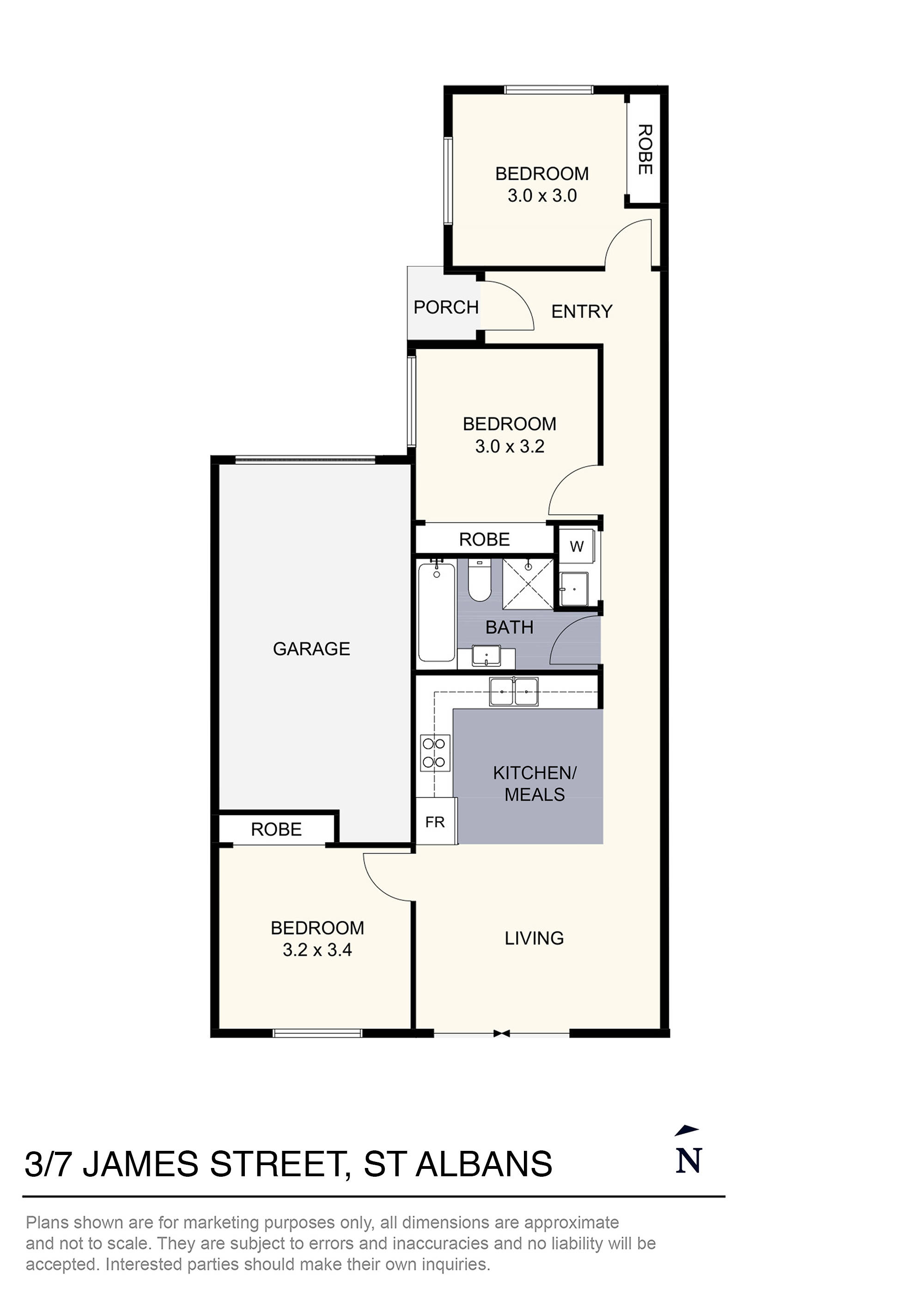 3/7 James Street, St Albans, VIC 3021 - Thumbnail 1 - 31/03/2026