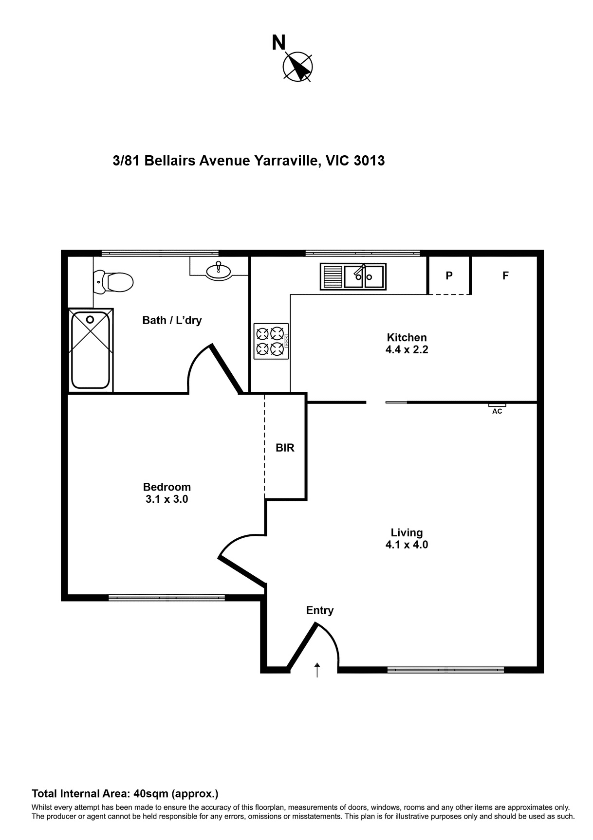 3/81 Bellairs Avenue, Yarraville, VIC 3013 - Thumbnail 1 - 31/10/2024