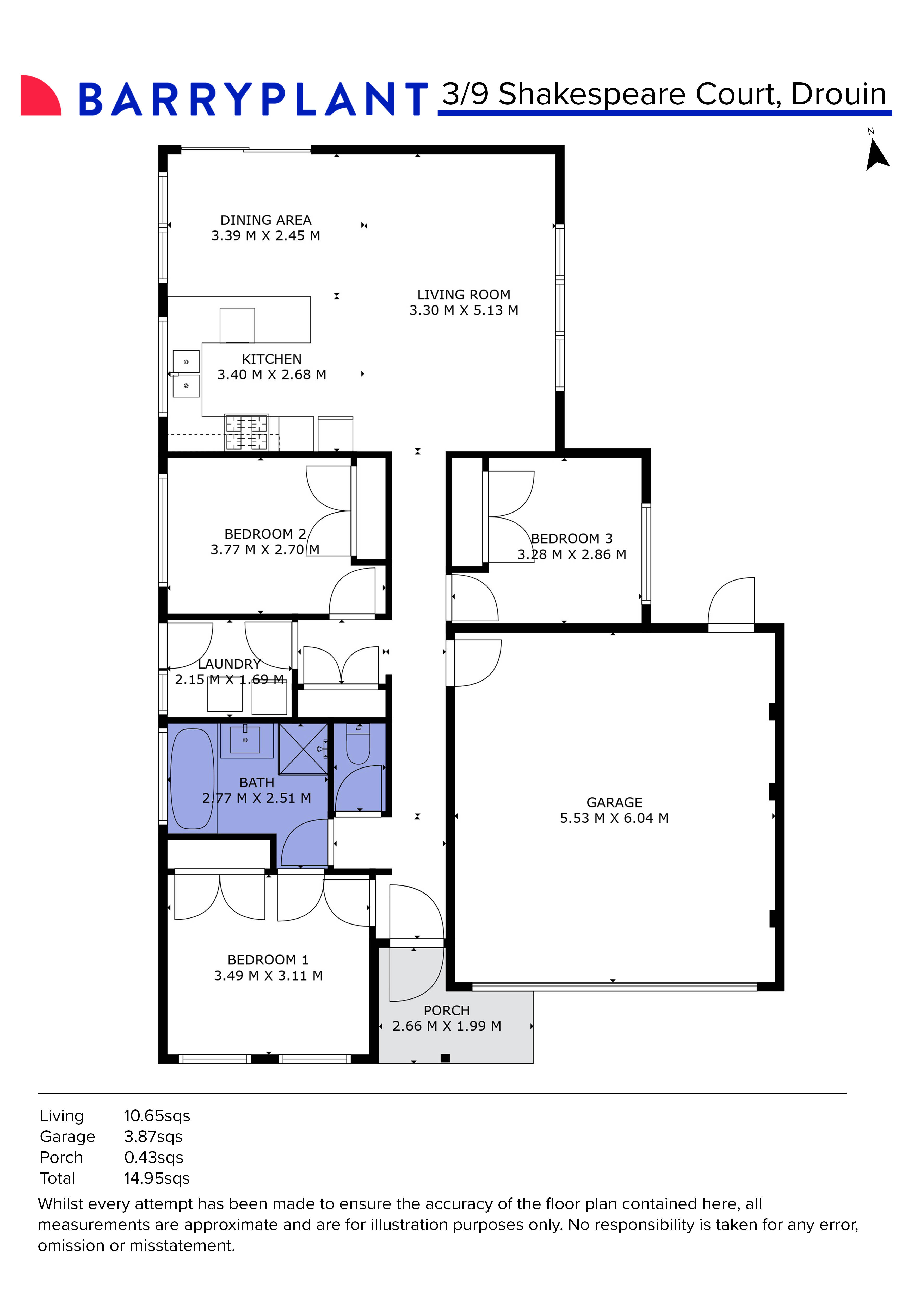 3/9 Shakespeare Court, Drouin, VIC 3818 - Thumbnail 1 - 01/10/2024