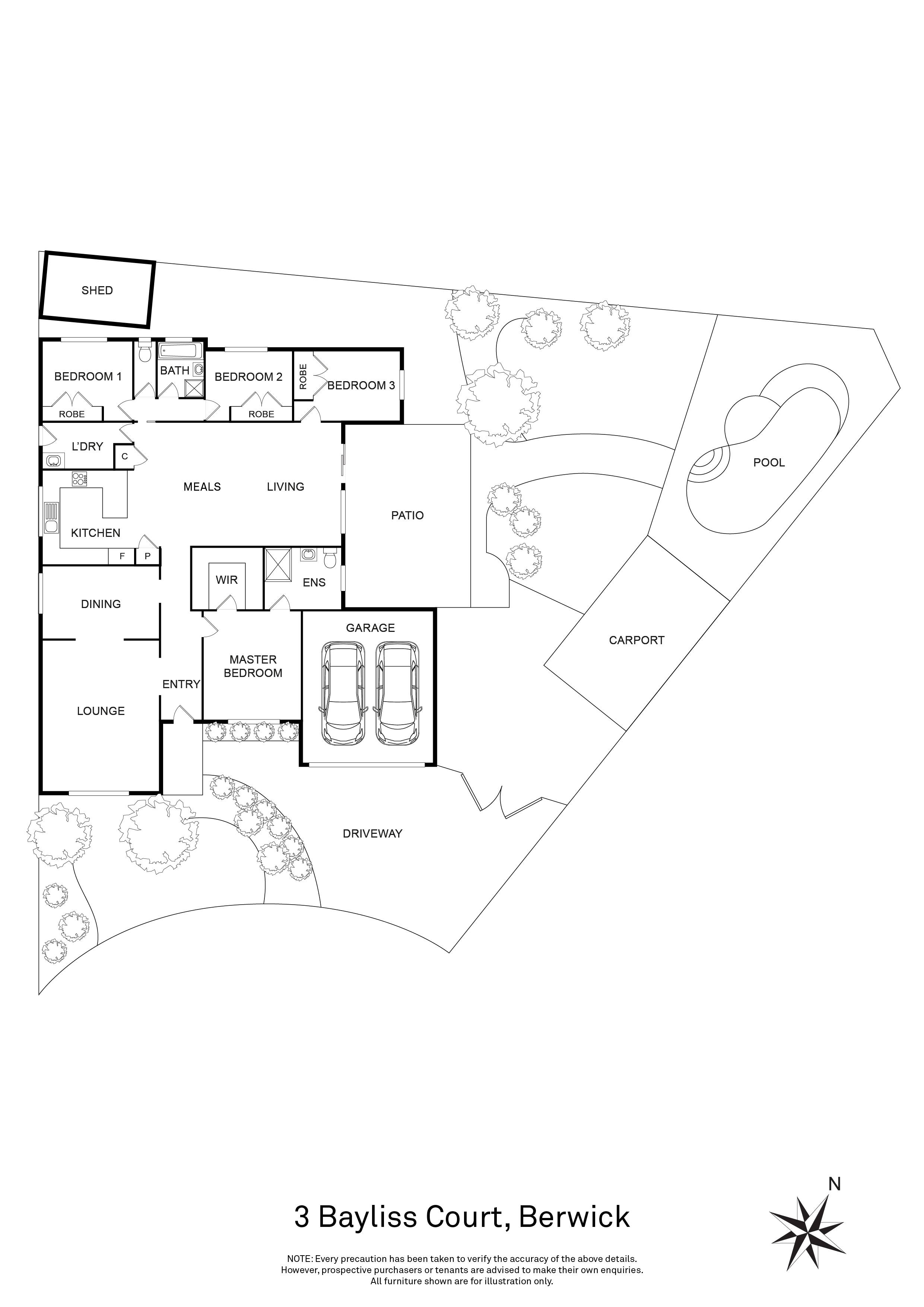3 Bayliss Court, Berwick, VIC 3806 - Thumbnail 1 - 25/01/2022