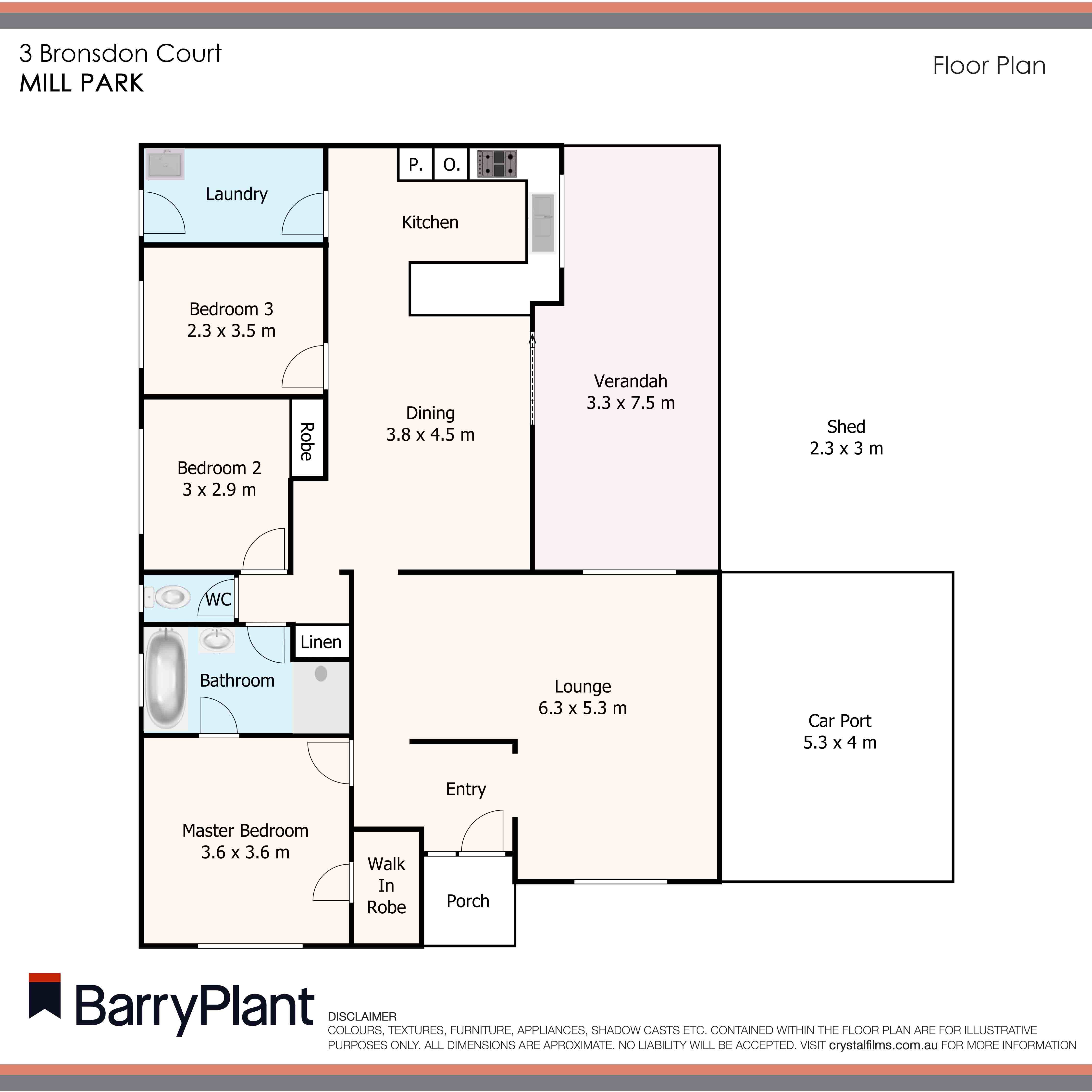 3 Bronsdon Court, Mill Park, VIC 3082 - Thumbnail 1 - 20/05/2025