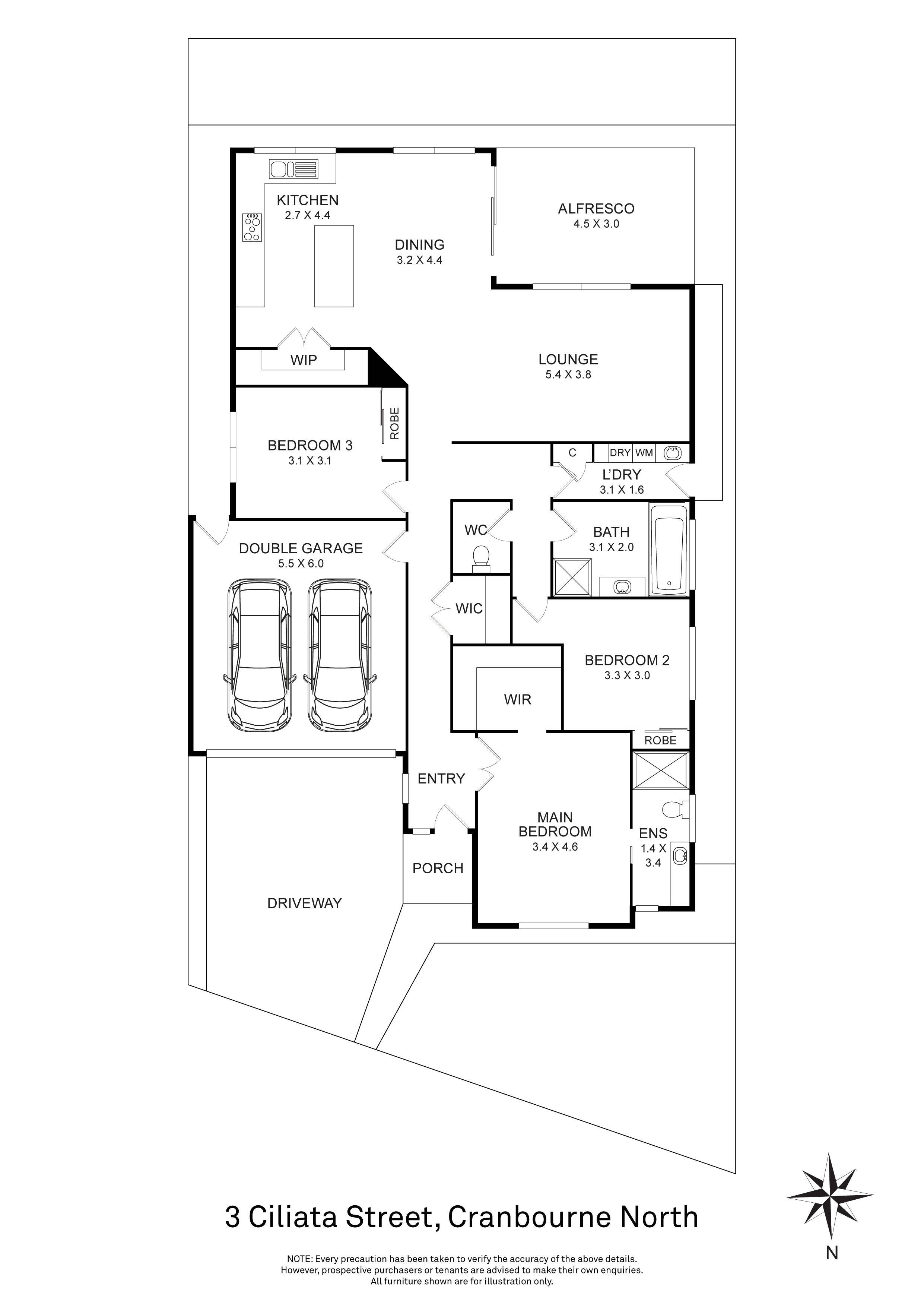 3 Ciliata Street, Cranbourne North, VIC 3977 - Thumbnail 1 - 08/03/2024