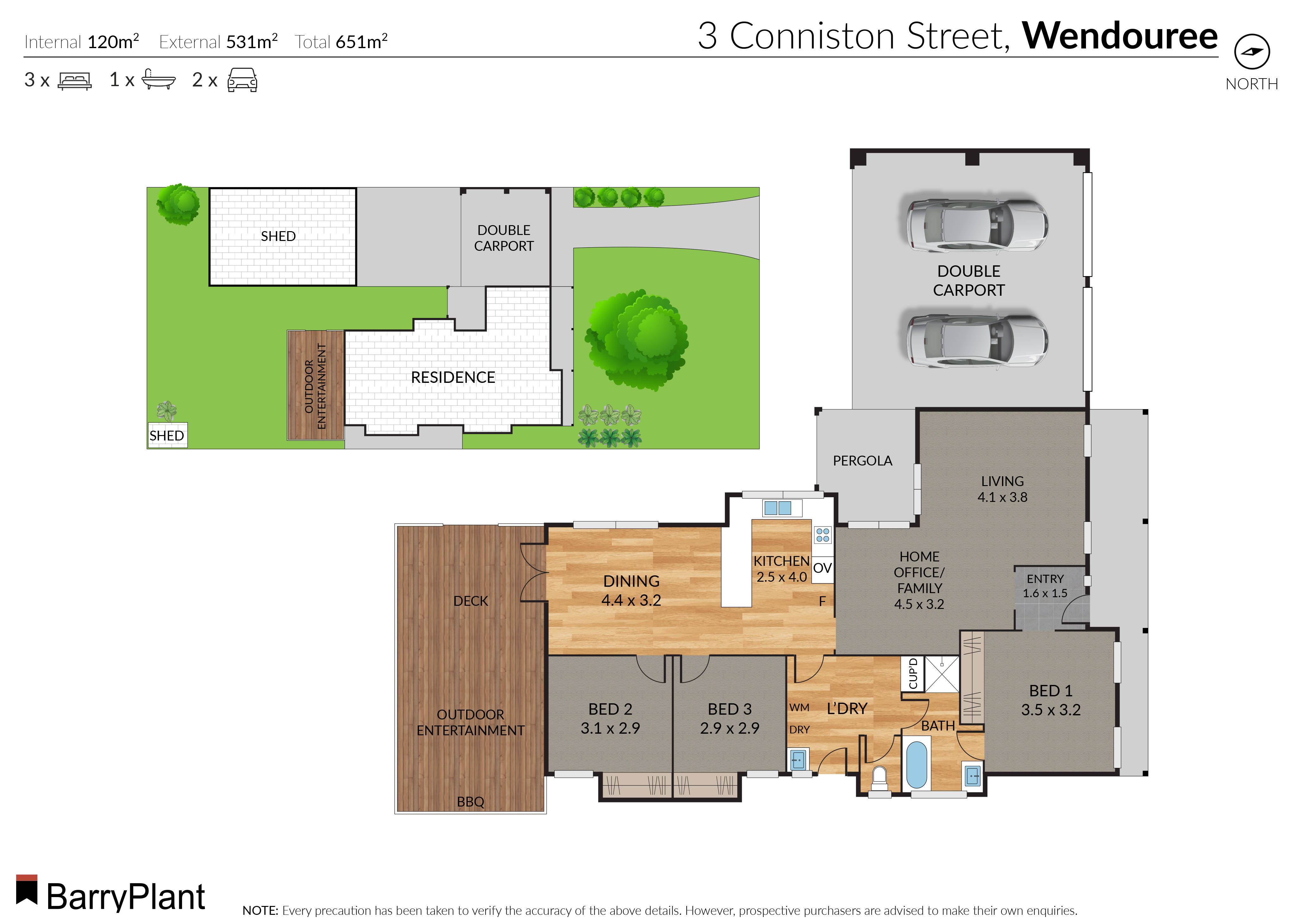 3 Conniston Street, Wendouree, VIC 3355 - Thumbnail 1 - 31/03/2022