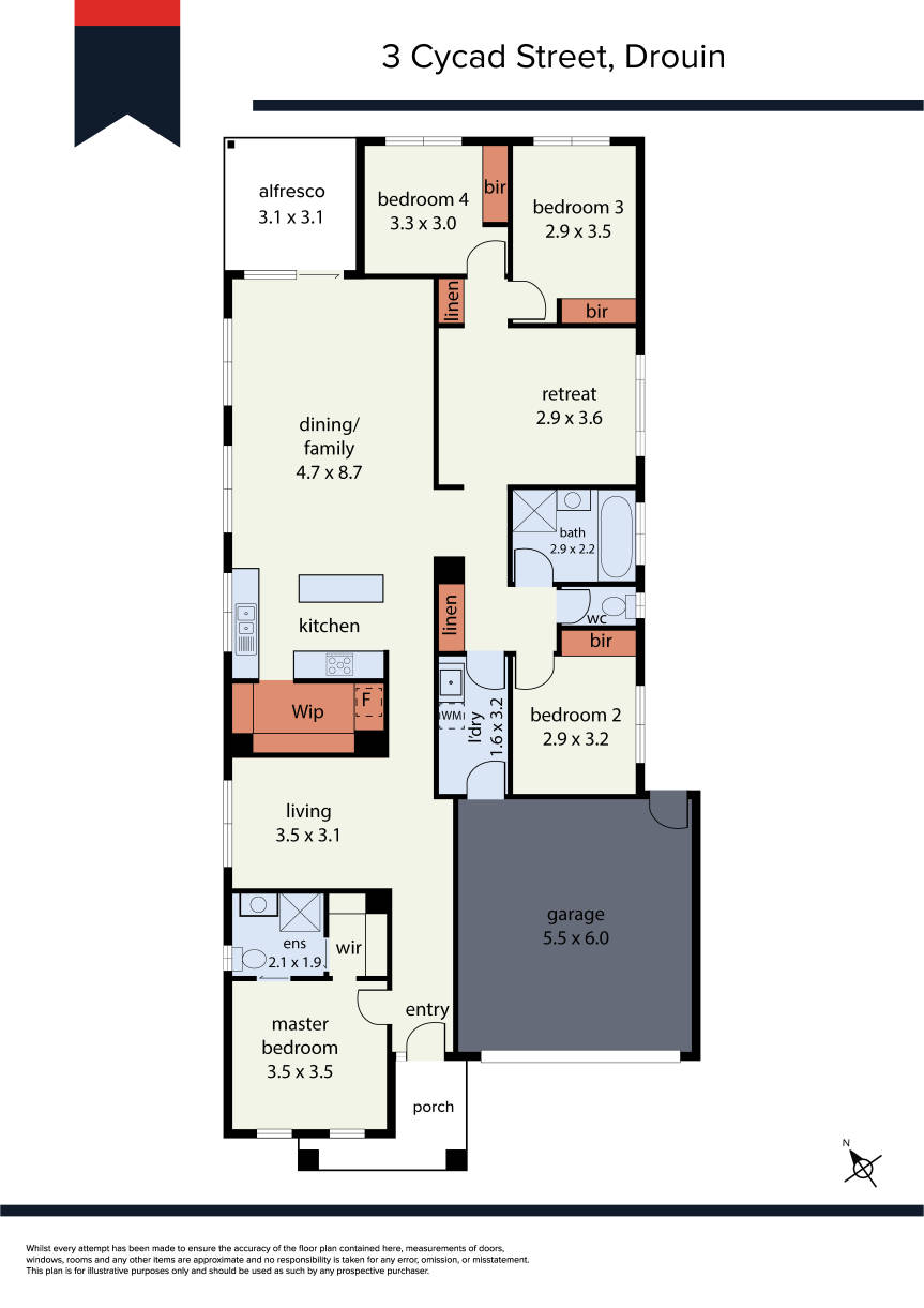 3 Cycad Street, Drouin, VIC 3818 - Thumbnail 1 - 03/08/2022