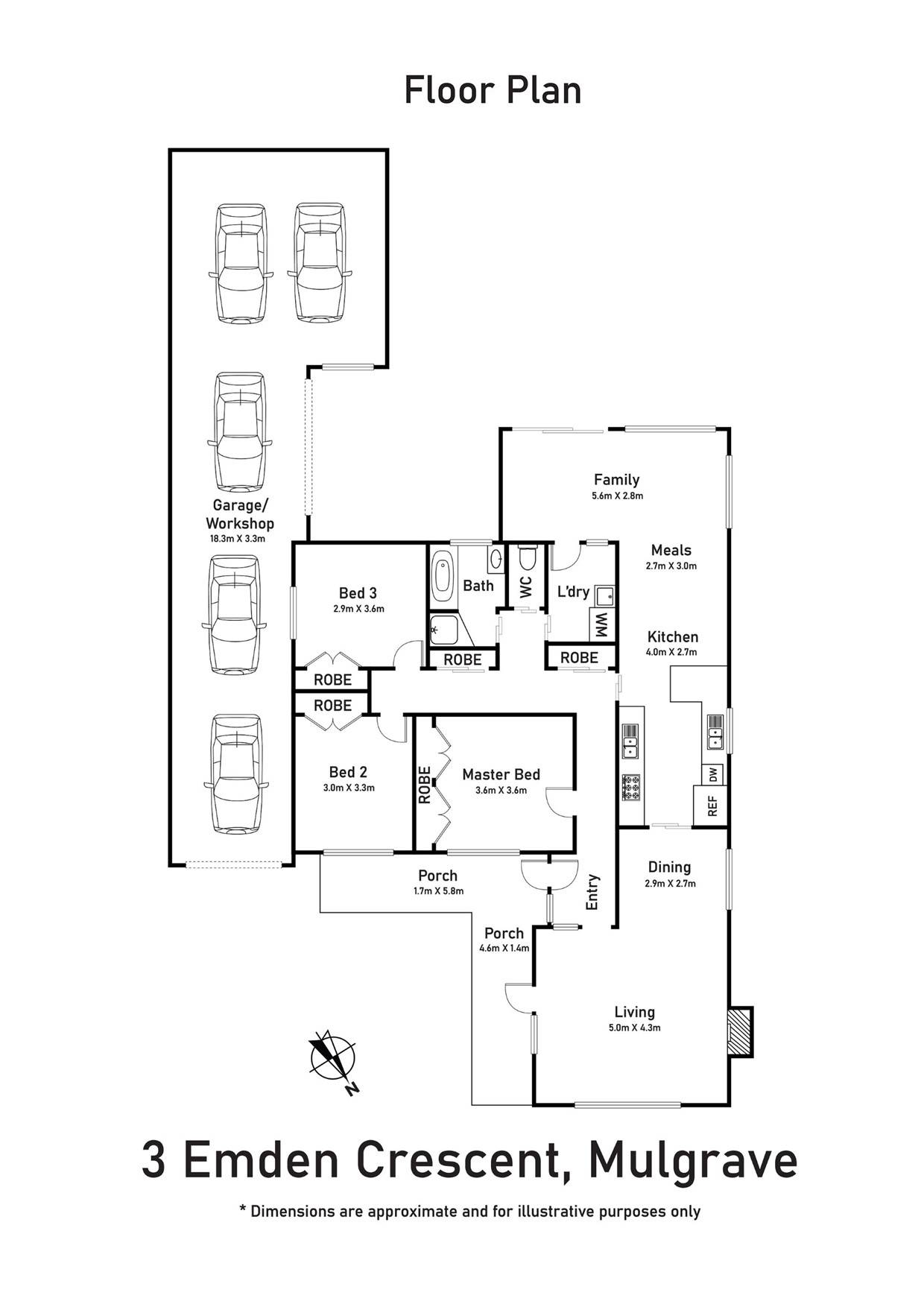 3 Emden Crescent, Mulgrave, VIC 3170 - Thumbnail 1 - 04/02/2025