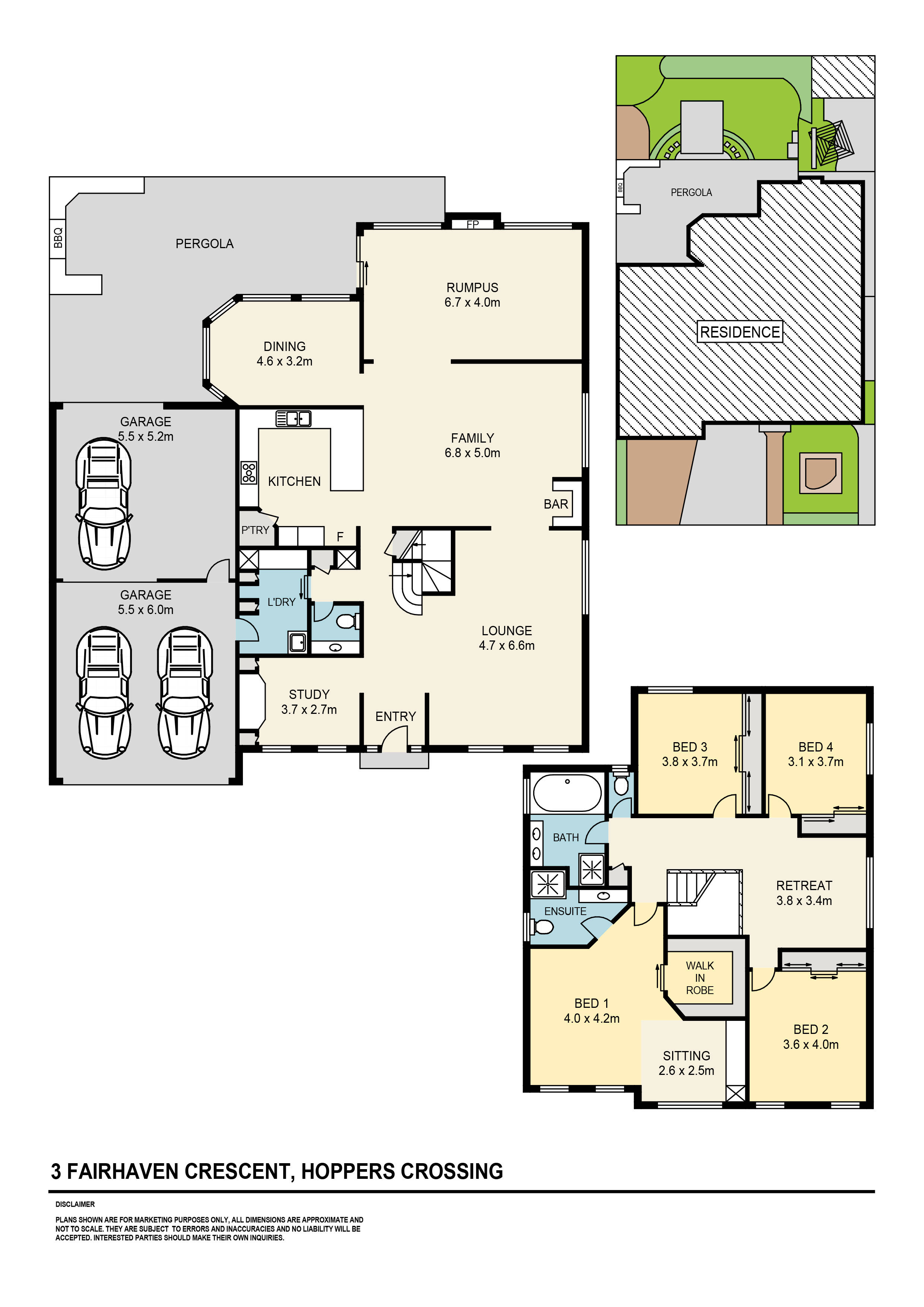 3 Fairhaven Crescent, Hoppers Crossing, VIC 3029 - Thumbnail 1 - 27/09/2022