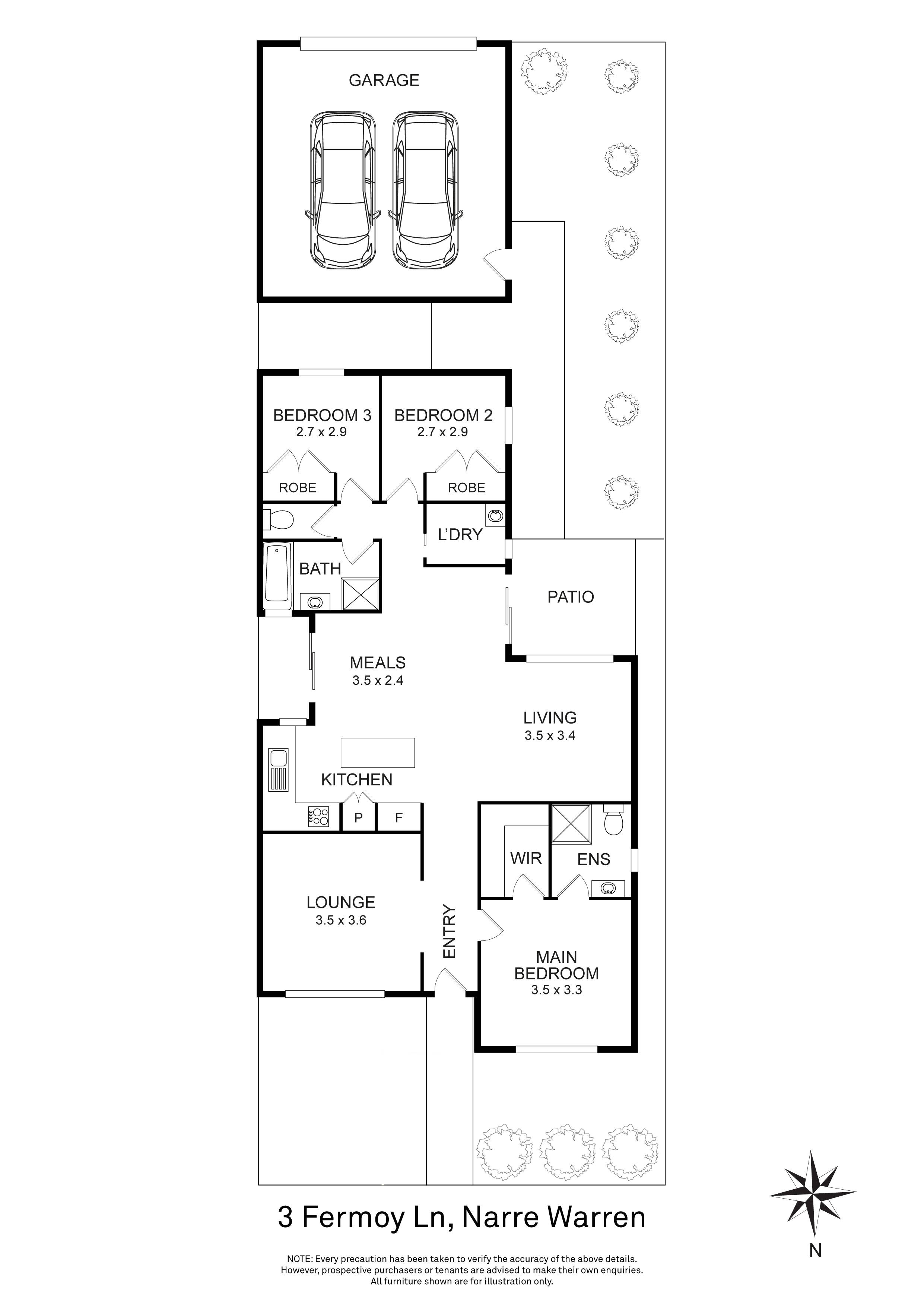 3 Fermoy Lane, Narre Warren, VIC 3805 - Thumbnail 1 - 24/06/2025