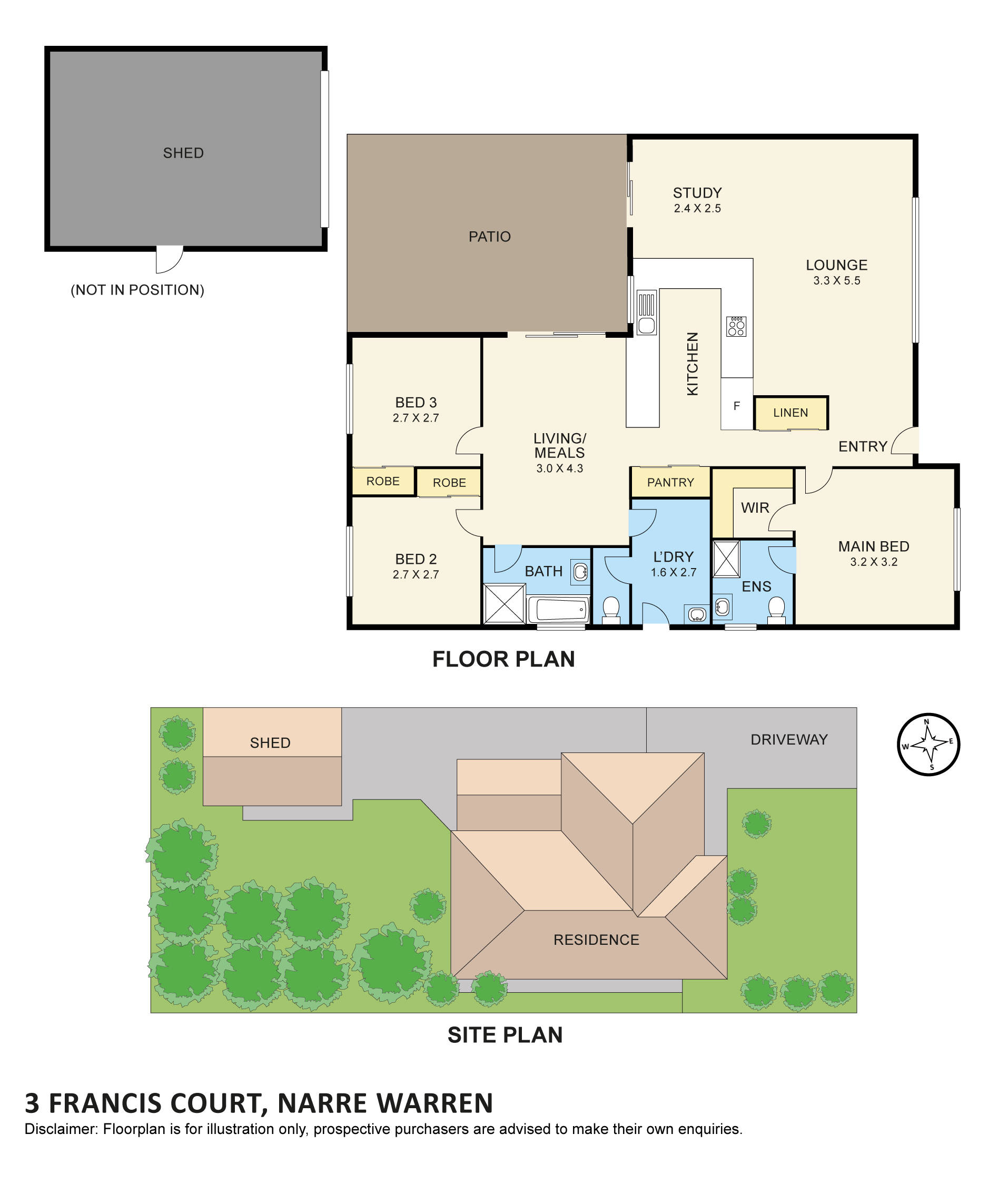 3 Francis Court, Narre Warren, VIC 3805 - Thumbnail 1 - 22/01/2025
