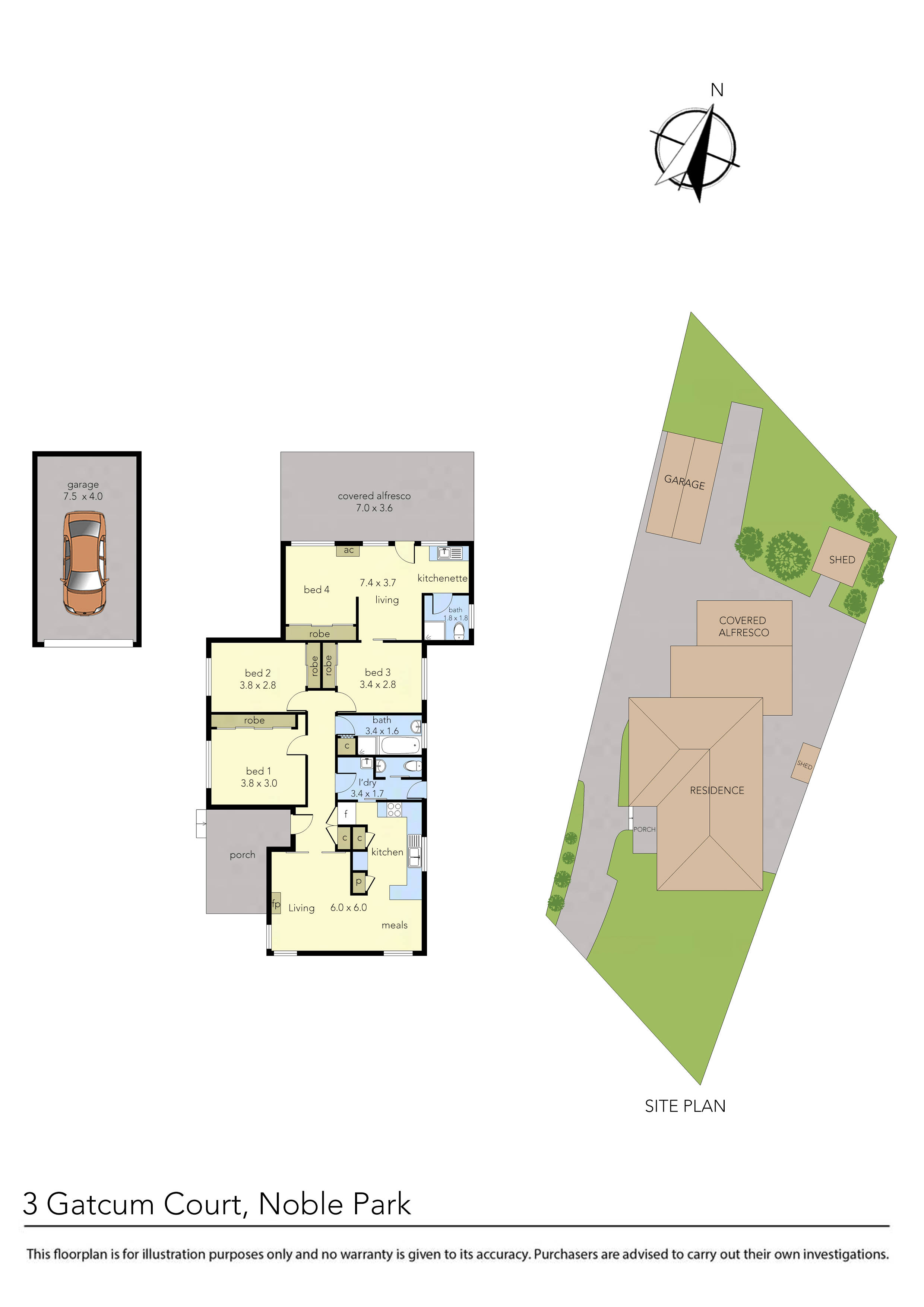 3 Gatcum Court, Noble Park, VIC 3174 - Thumbnail 1 - 24/07/2023
