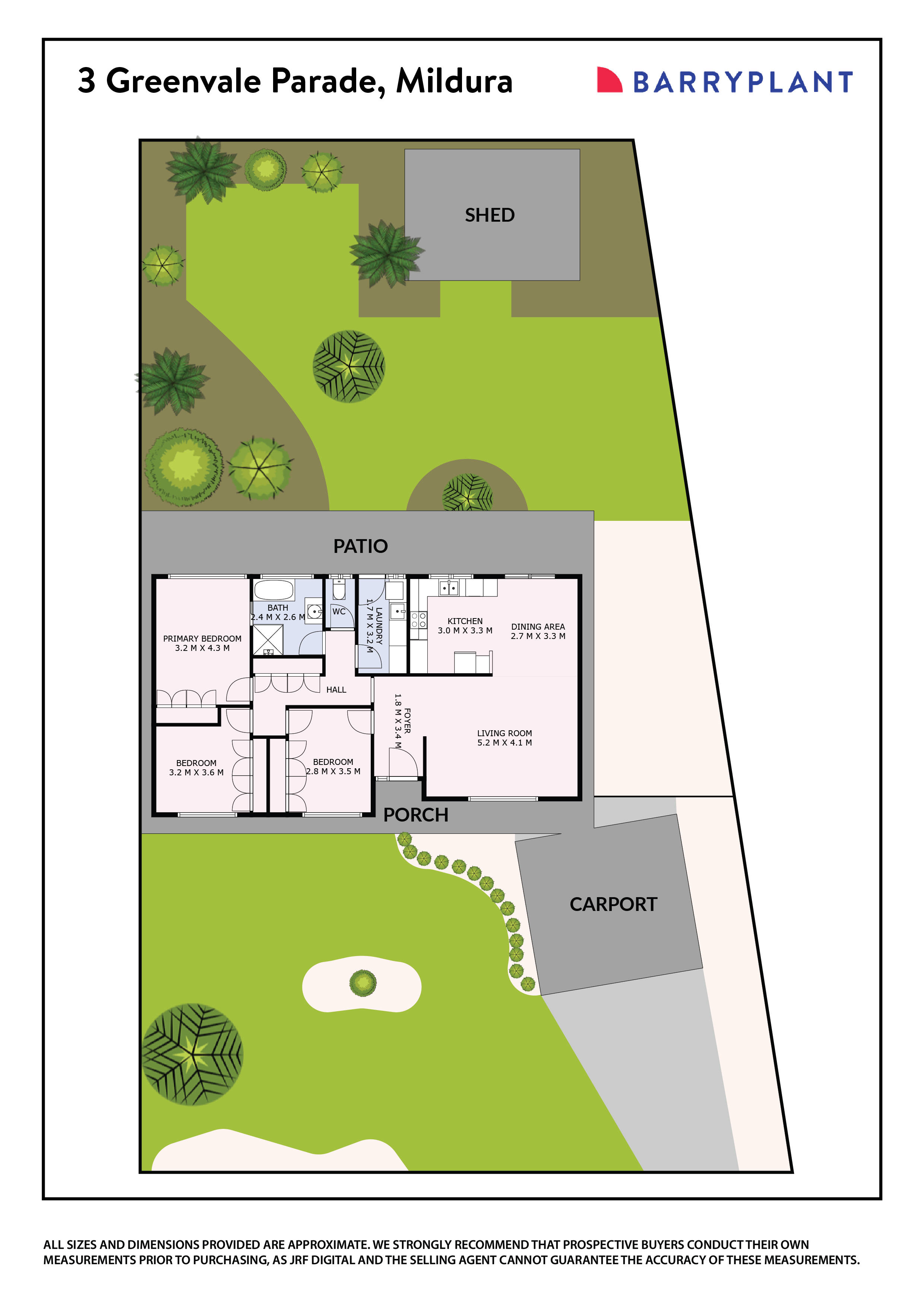 3 Greenvale Parade, Mildura, VIC 3500 - Thumbnail 1 - 11/11/2025