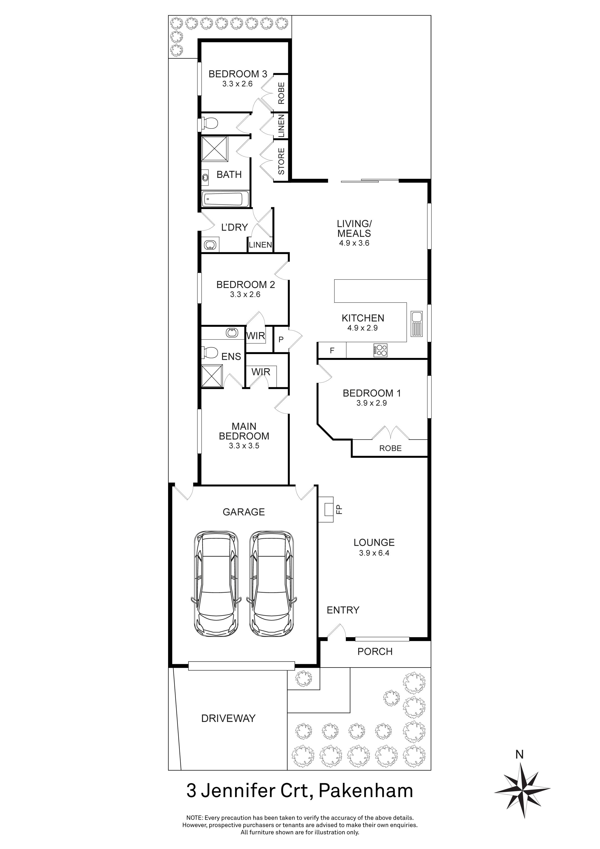 3 Jennifer Court, Pakenham, VIC 3810 - Thumbnail 1 - 19/02/2024