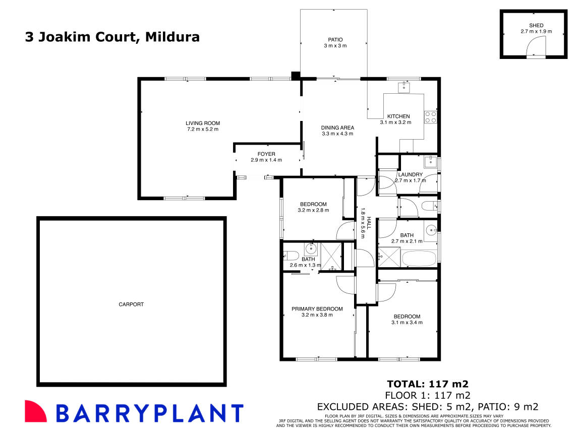 3 Joakim Court, Mildura, VIC 3500 - Thumbnail 1 - 06/02/2024