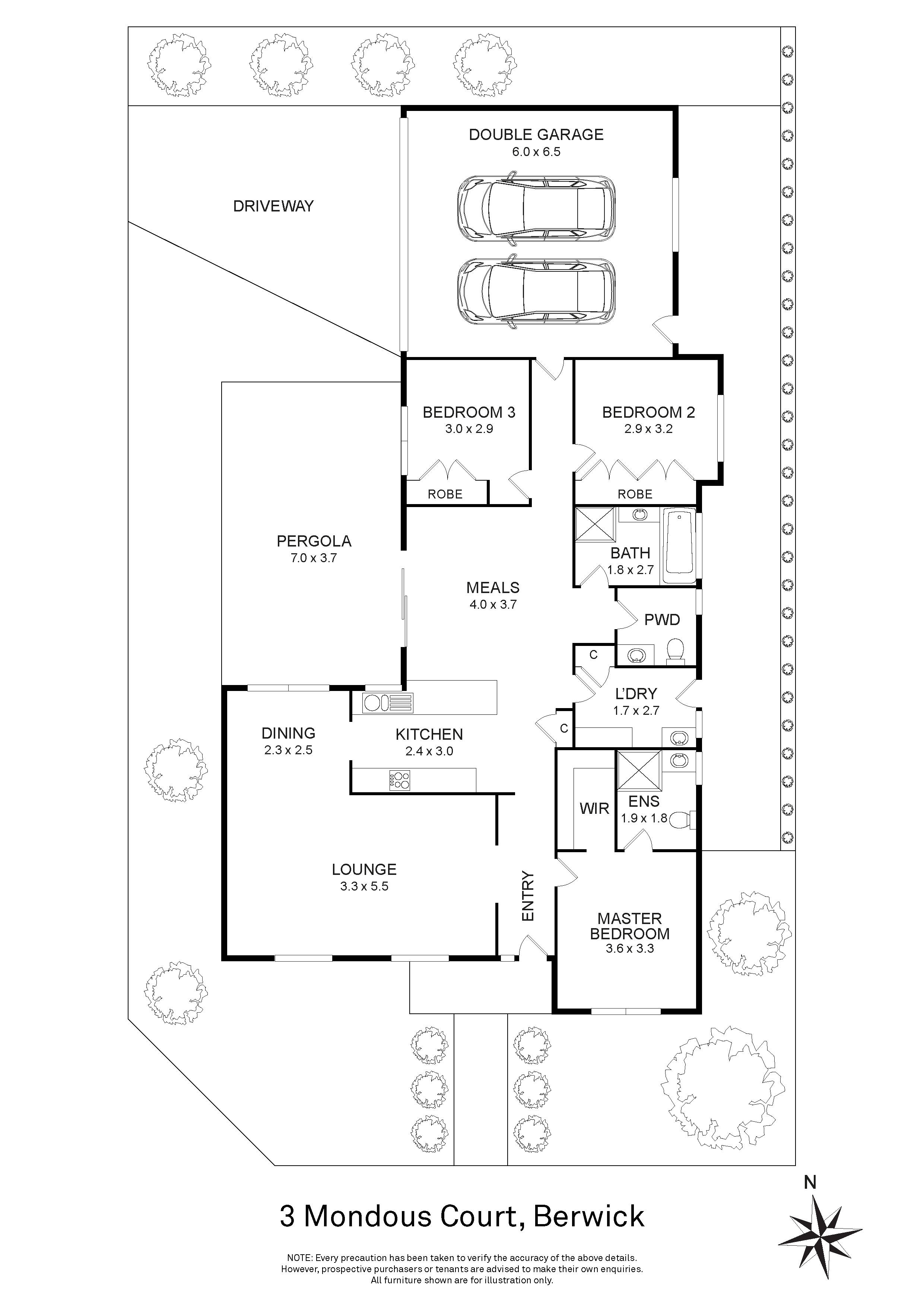 3 Mondous Court, Berwick, VIC 3806 - Thumbnail 1 - 21/02/2023