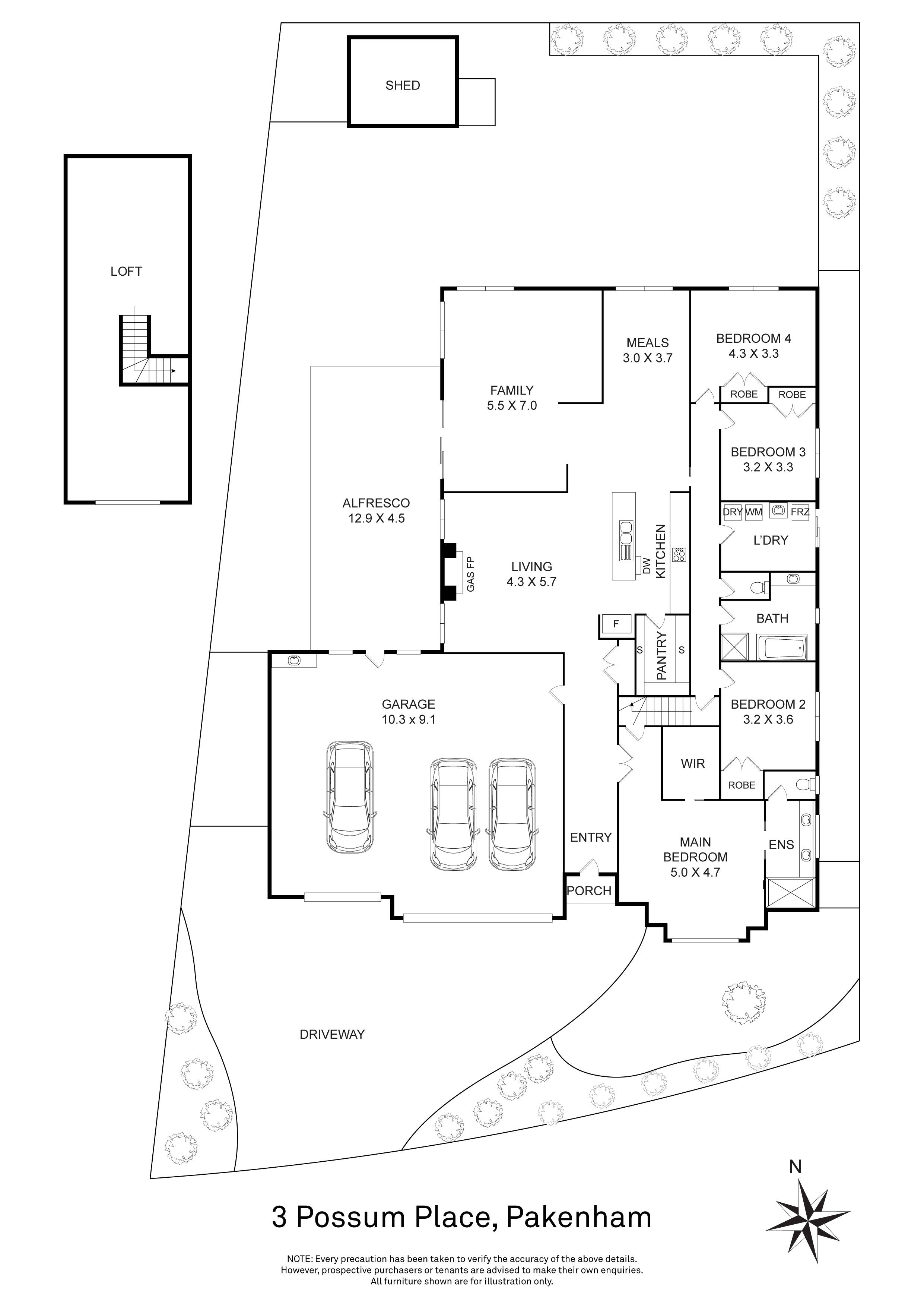 3 Possum Place, Pakenham, VIC 3810 - Thumbnail 1 - 07/02/2024